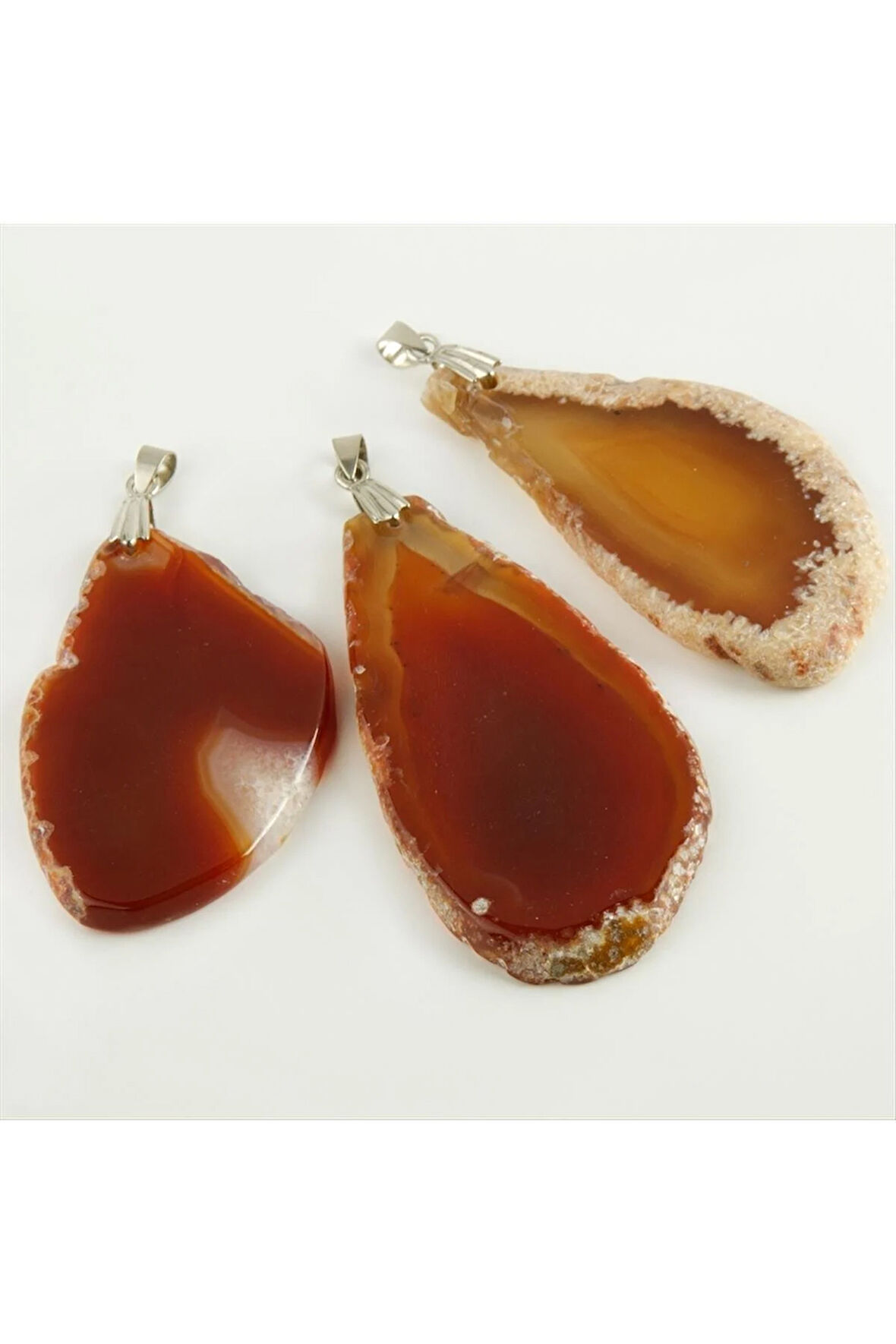 Akik Doğaltaş Kolye Ucu