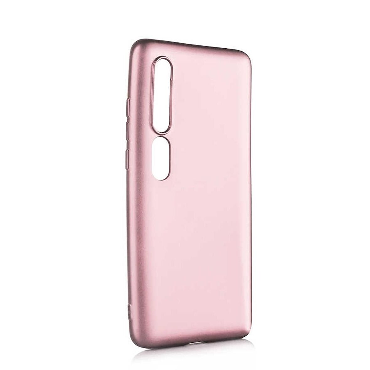 Smcase Xiaomi Mi 10 Pro Kılıf Lüks Mat Silikon  Tam Kapatan Cam