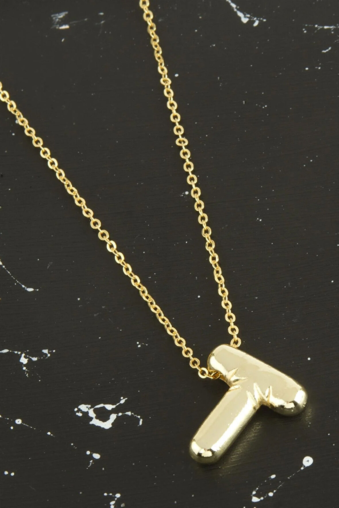 T Harfli Balon Kolye