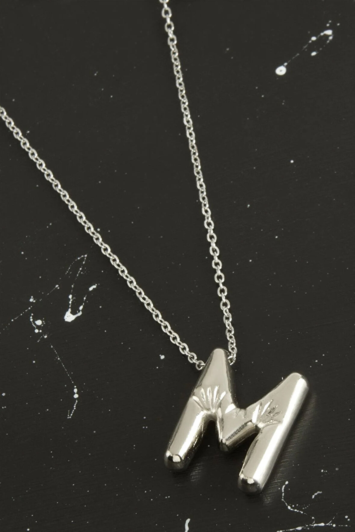 M Harfli Balon Kolye