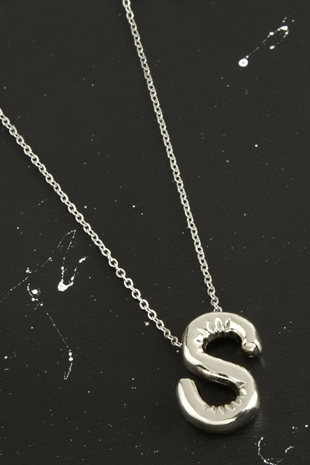 S Harfli Balon Kolye