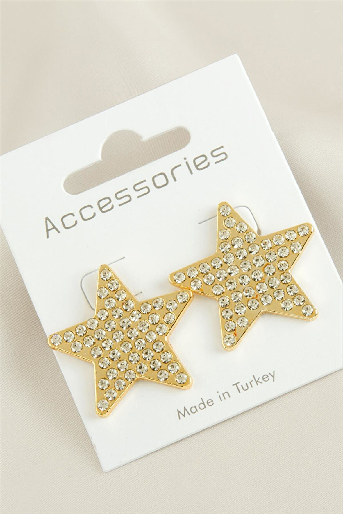 Yıldız Yeni Sezon Taşlı Küpe