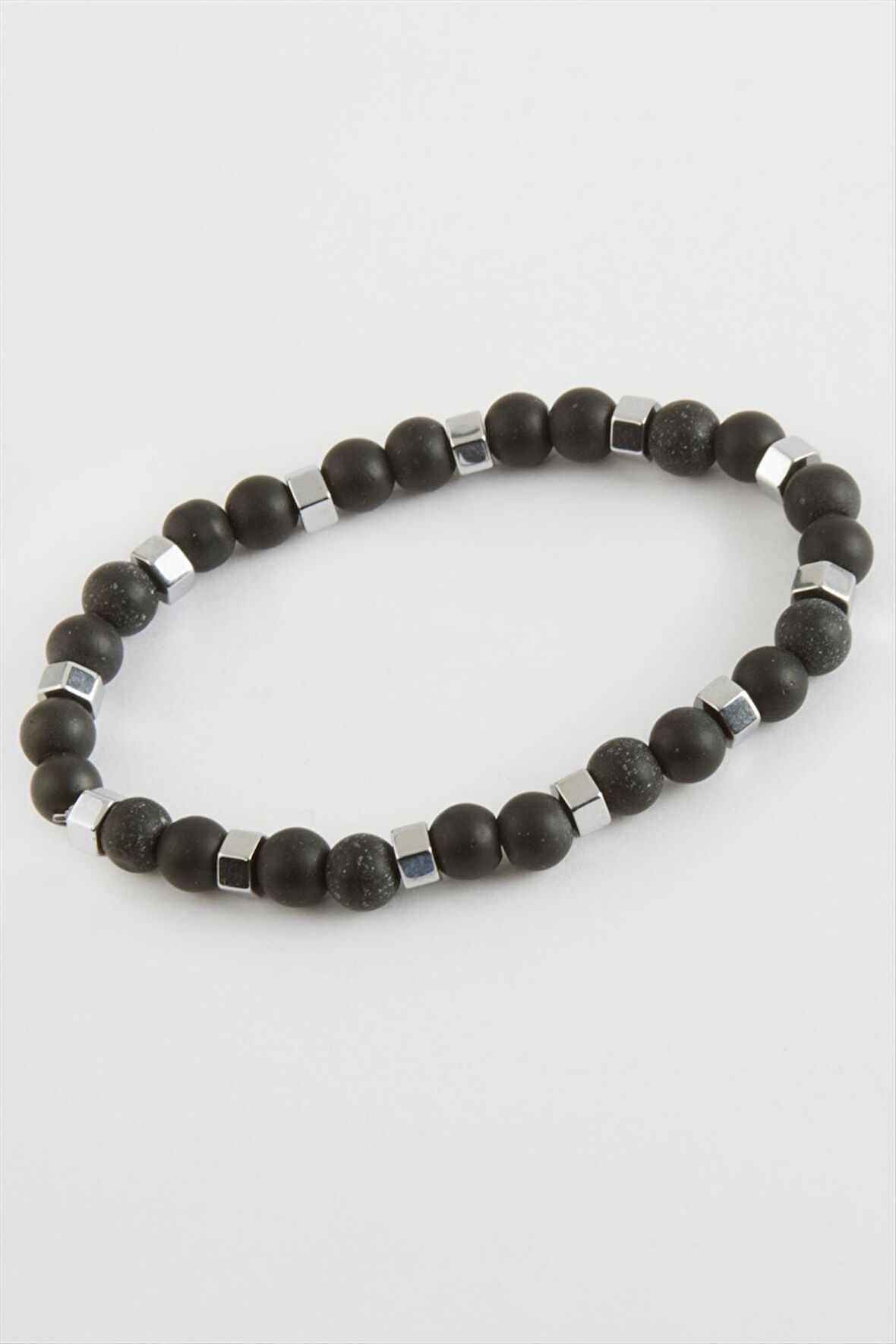 Hematit  Mat Onix Doğaltaş Bileklik