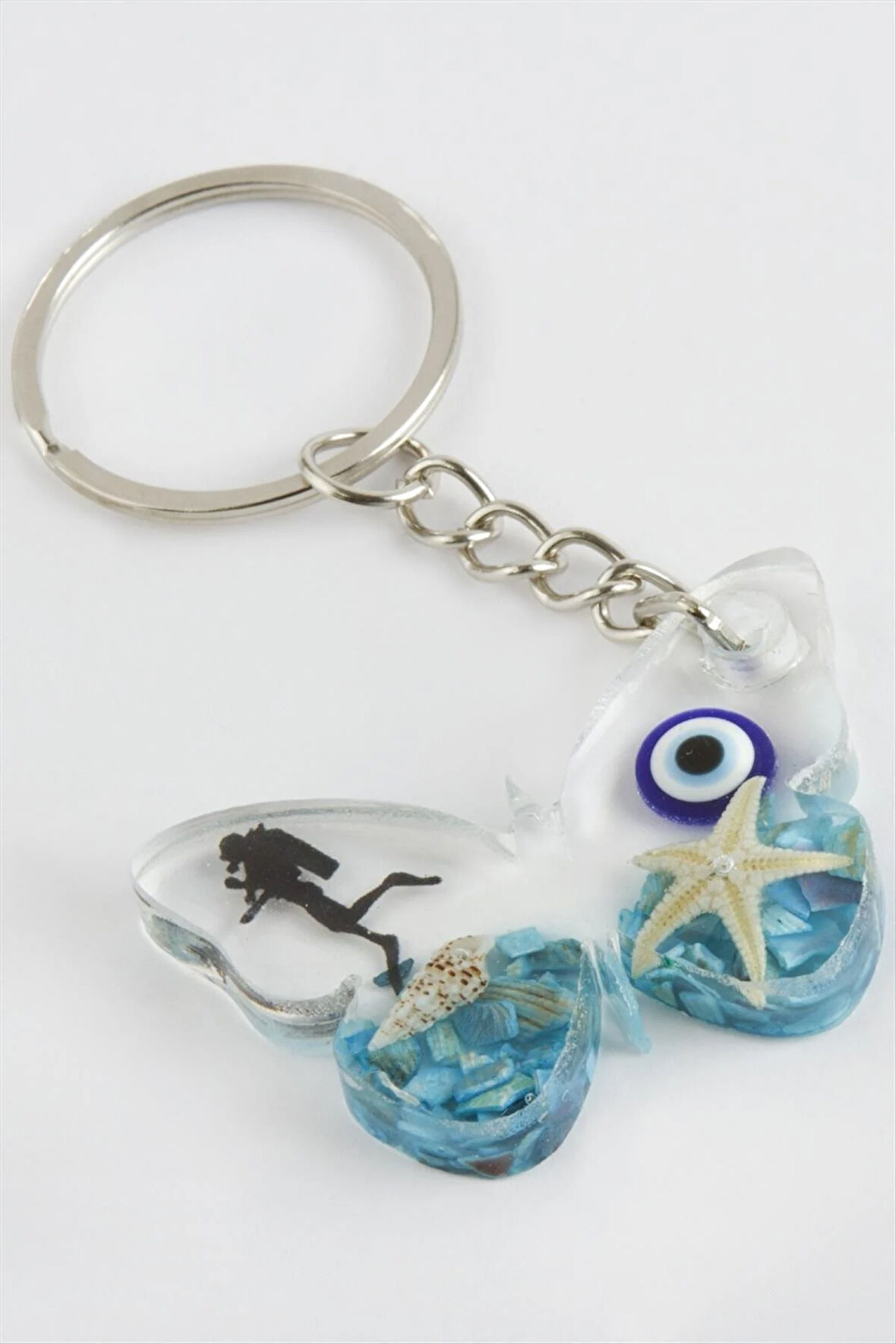 Kelebek Epoksi Anahtarlık