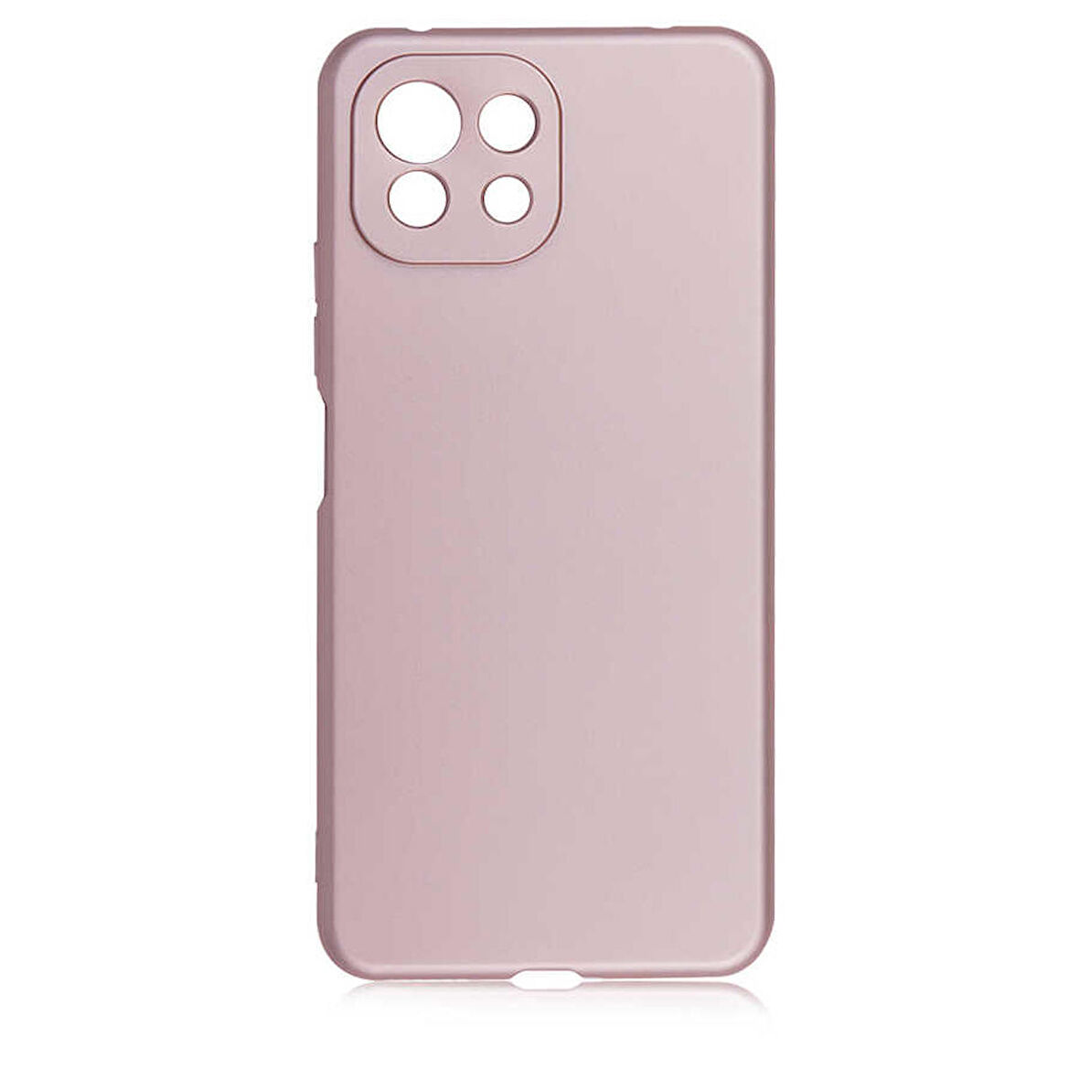Gpack Xiaomi Mi 11 Lite Kılıf Mat Soft Premier Silikon  Nano Glass