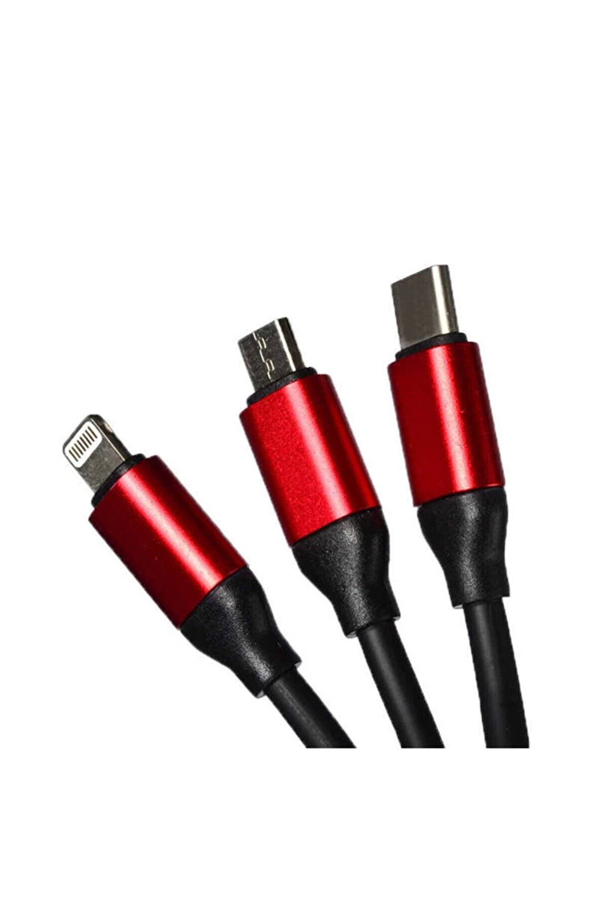 3 In 1 Usb Kablo Siyah