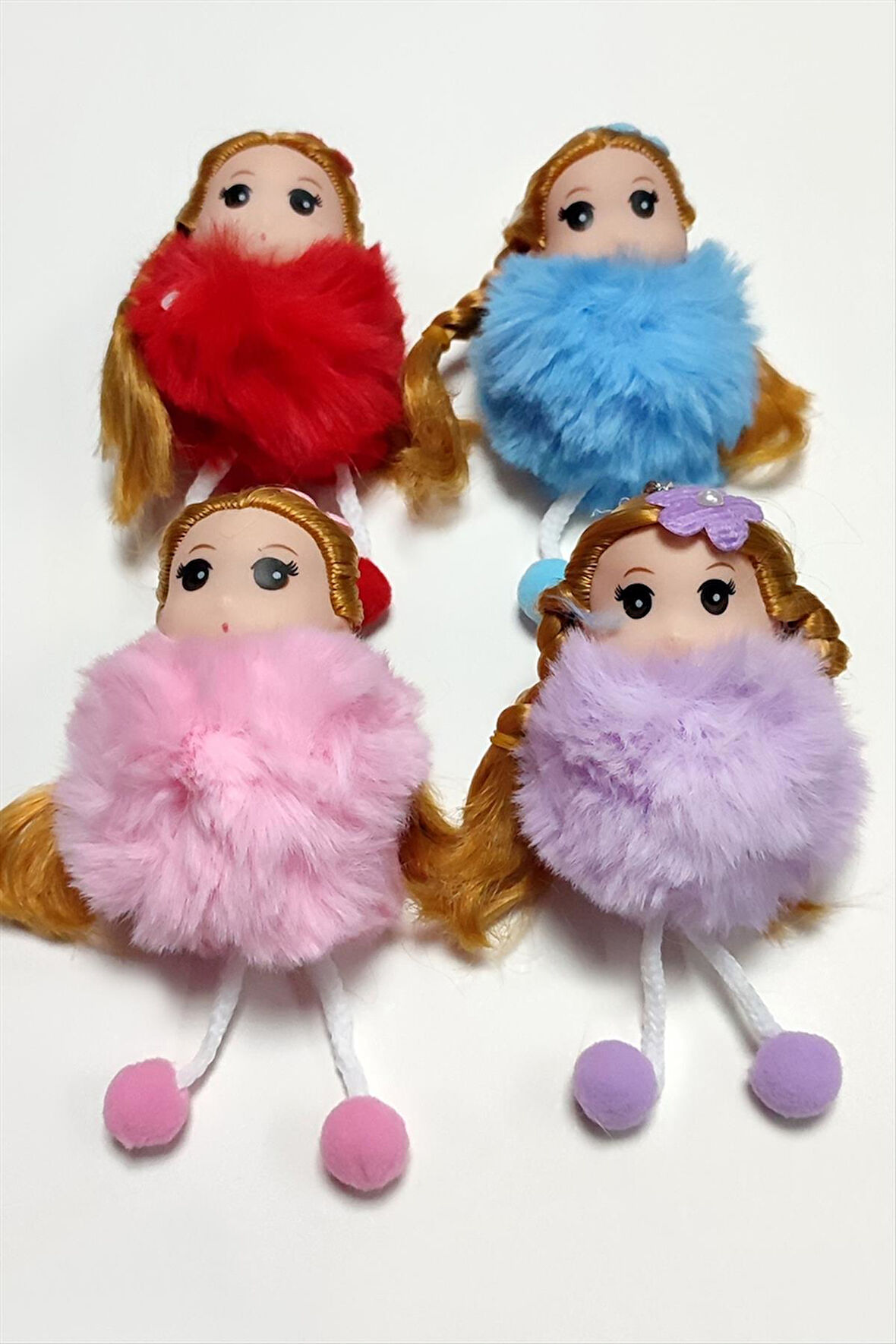 Tüylü Bebek Anahtarlık