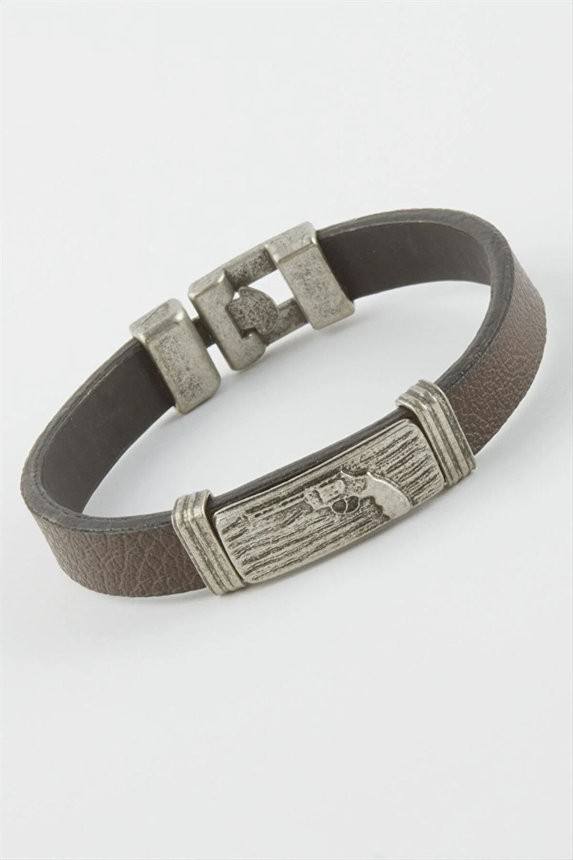 Silah Suni Deri Bileklik