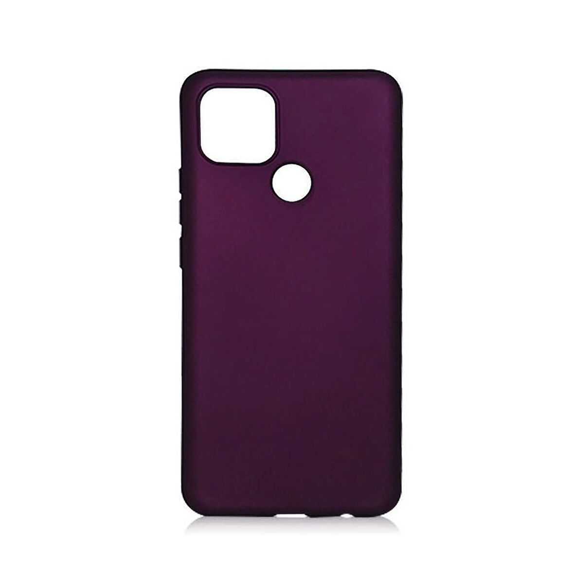 Gpack Oppo A15S Kılıf Mat Soft Premier SilikonNano Glass
