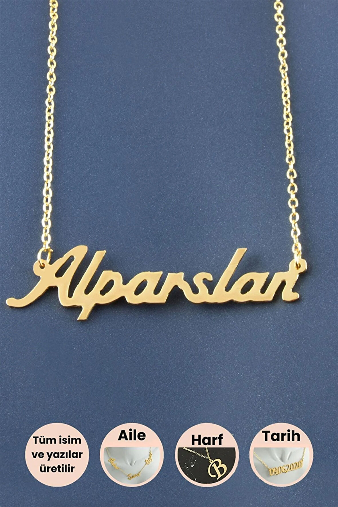 Alparslan İsimli Kolye