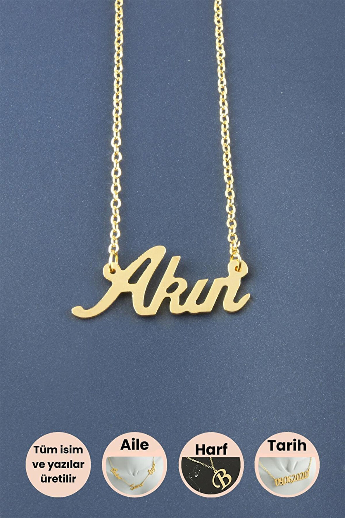 Akın İsimli Kolye