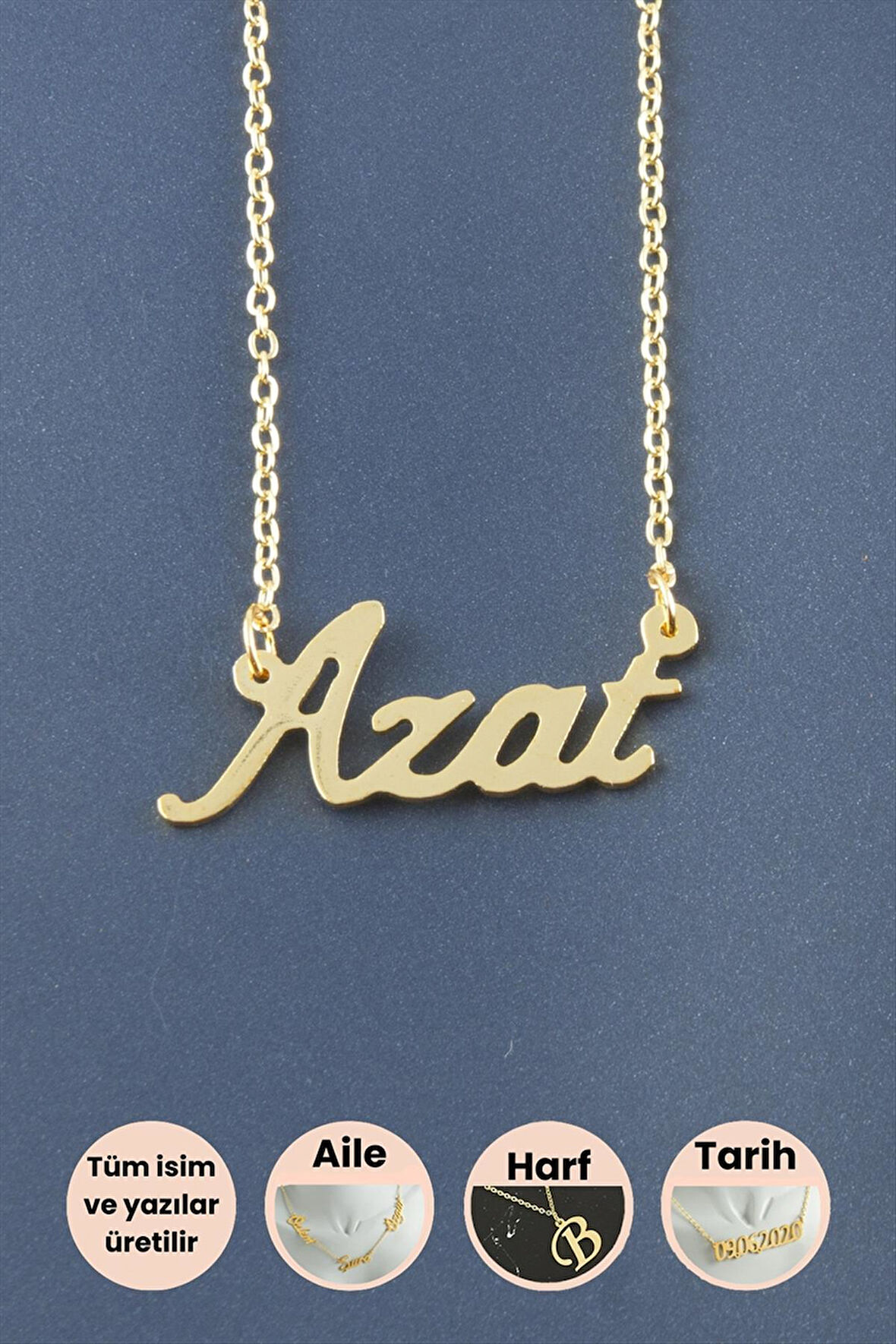 Azat İsimli Kolye