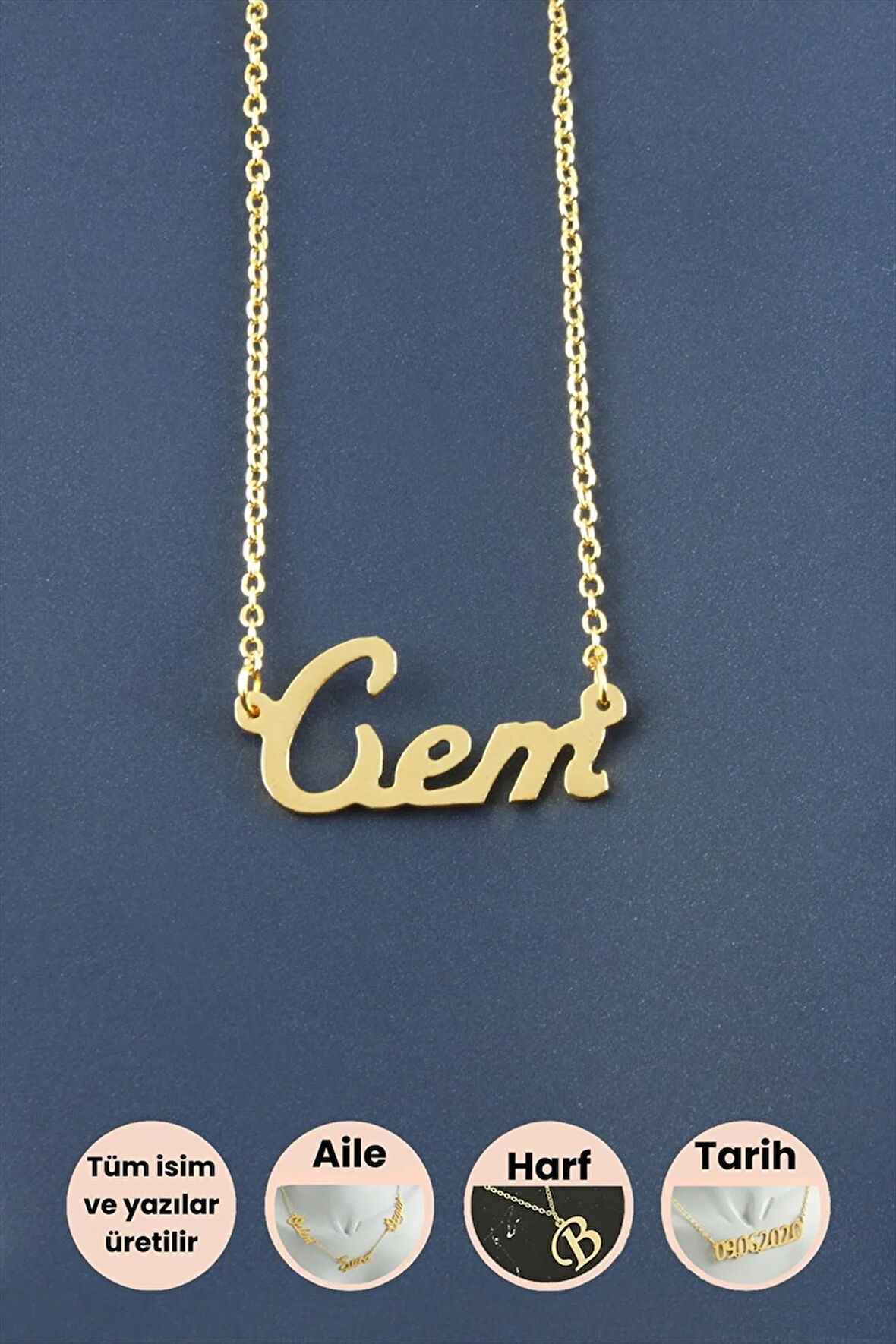 Cem İsimli Kolye