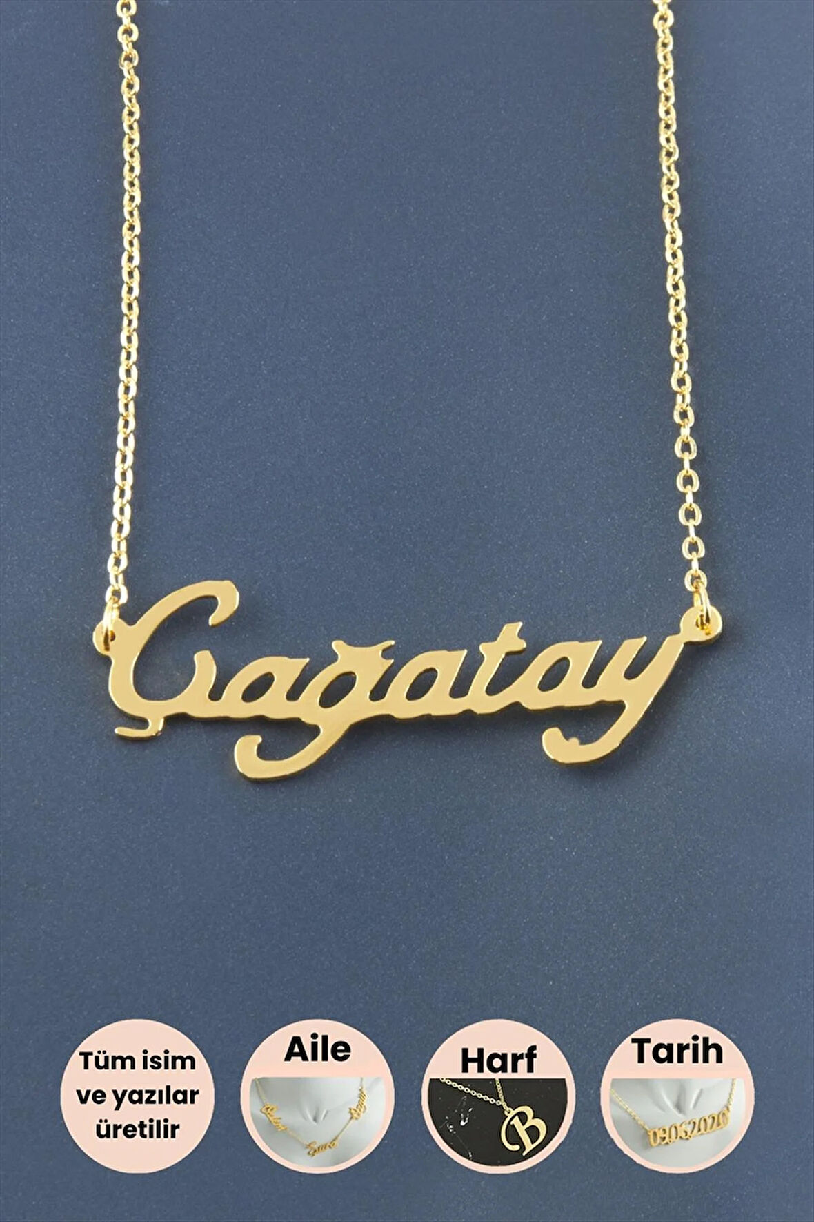 Çağatay İsimli Kolye