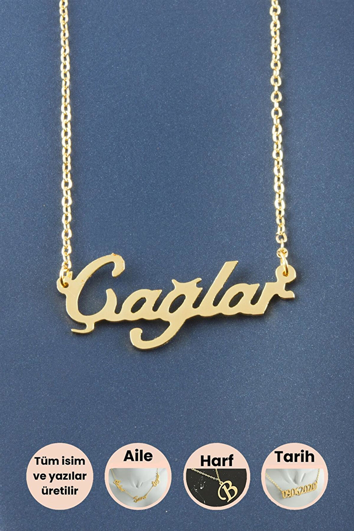 Çağlar İsimli Kolye