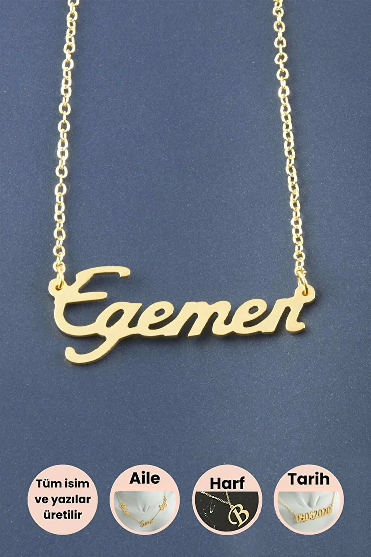 Egemen İsimli Kolye