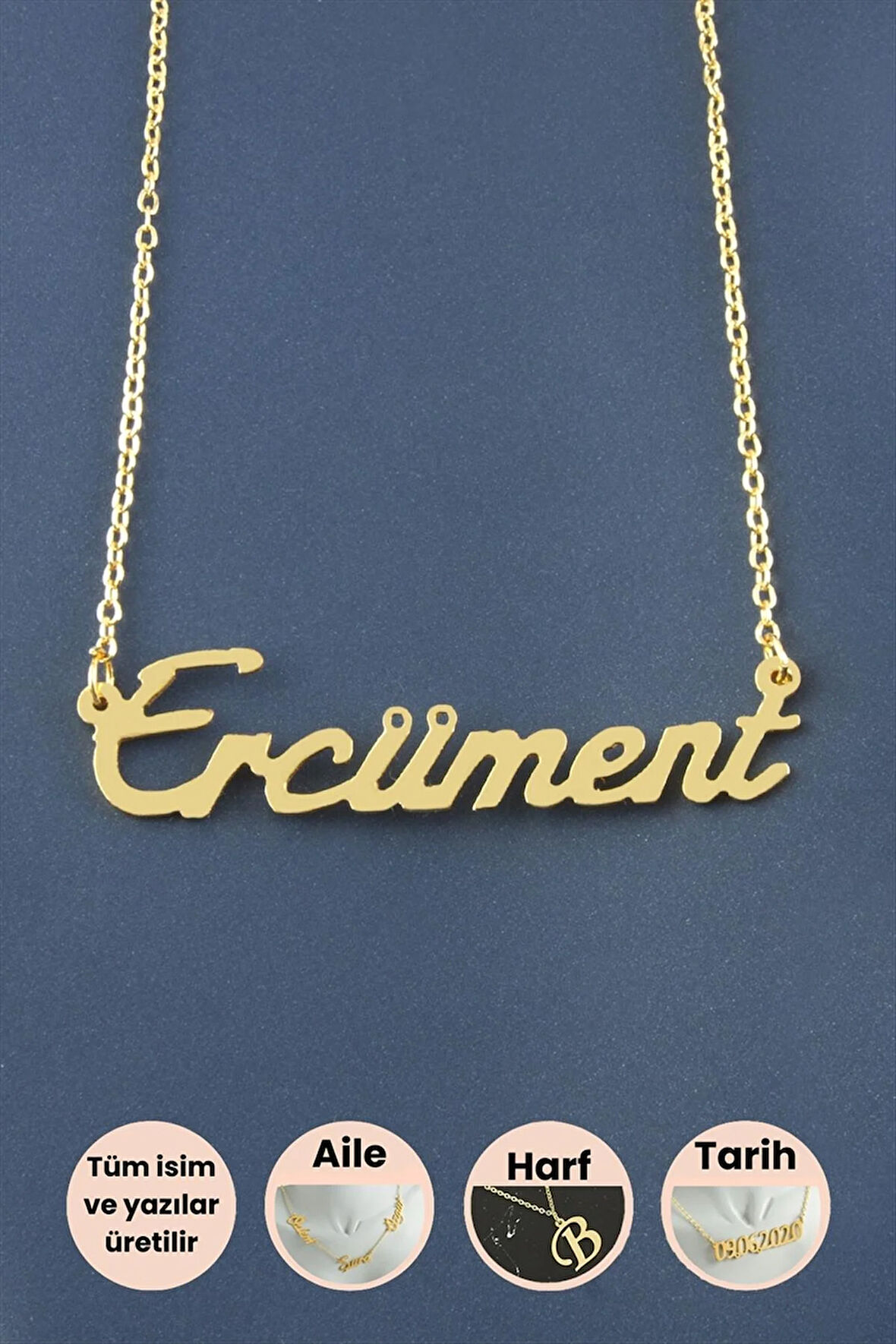 Ercüment İsimli Kolye