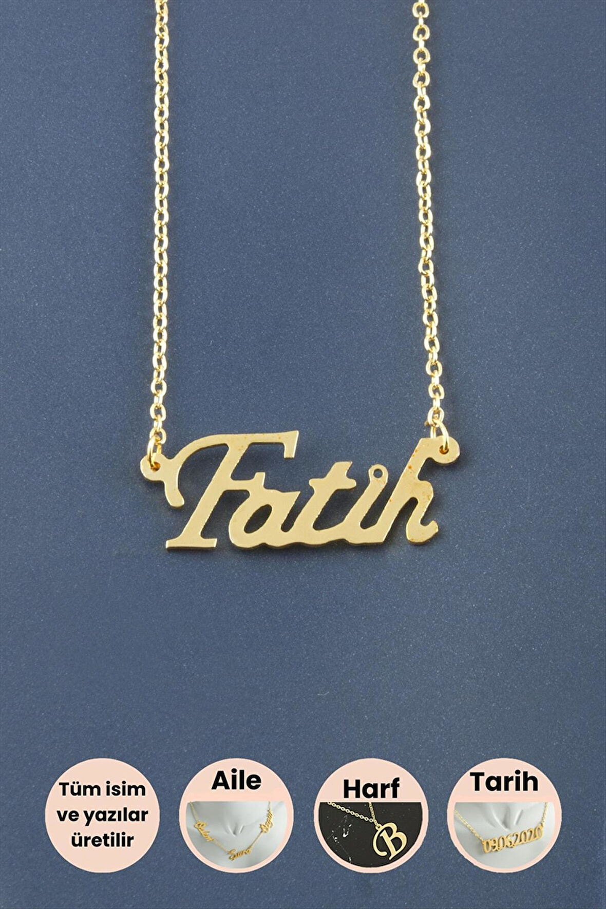 Fatih İsimli Kolye