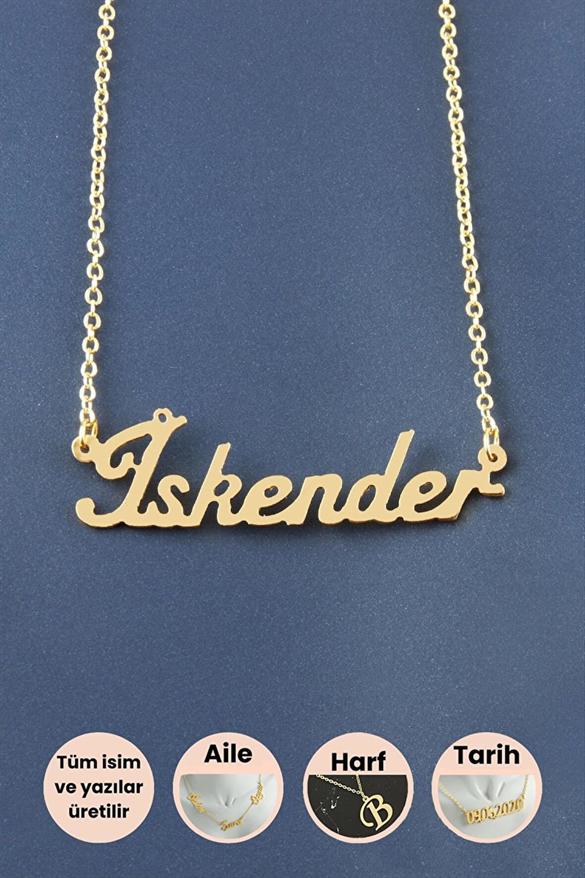 İskender İsimli Kolye