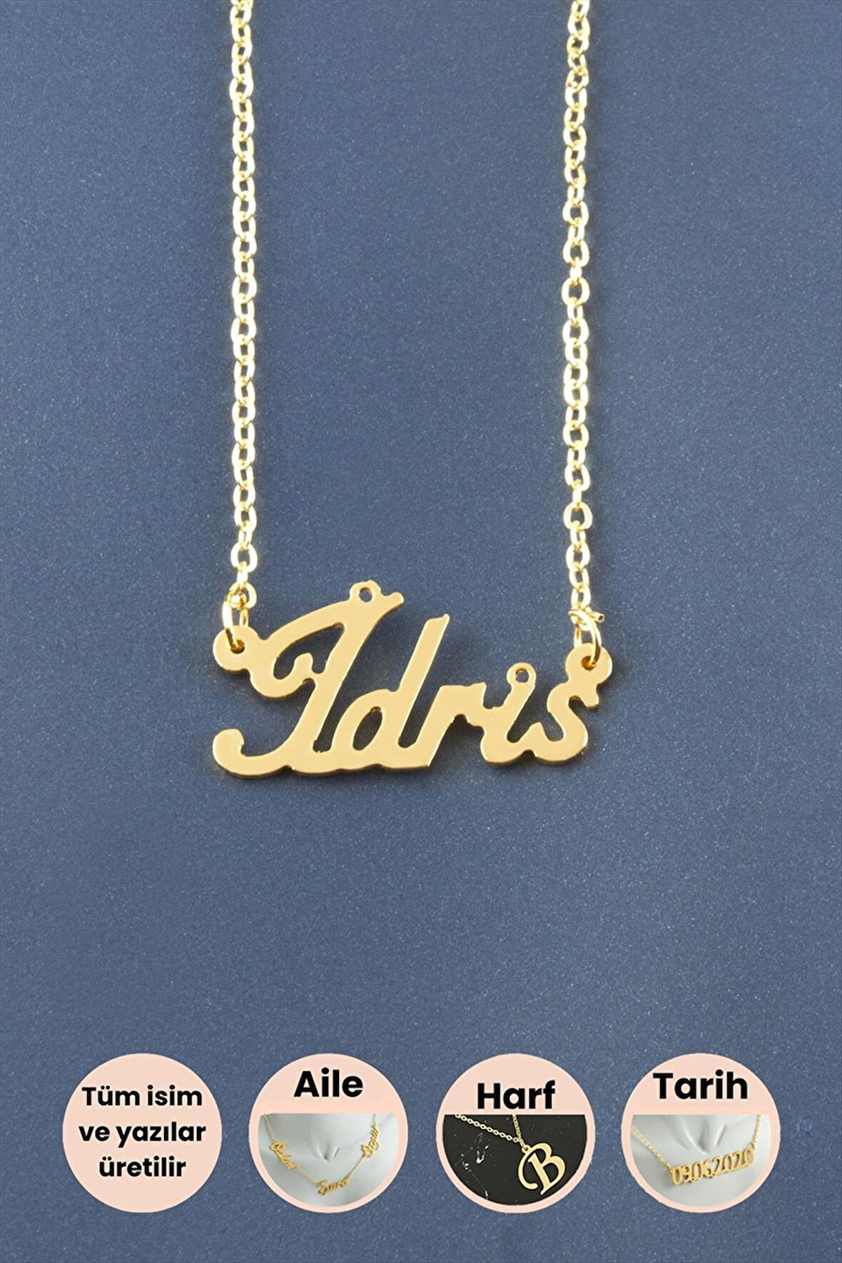 İdris İsimli Kolye