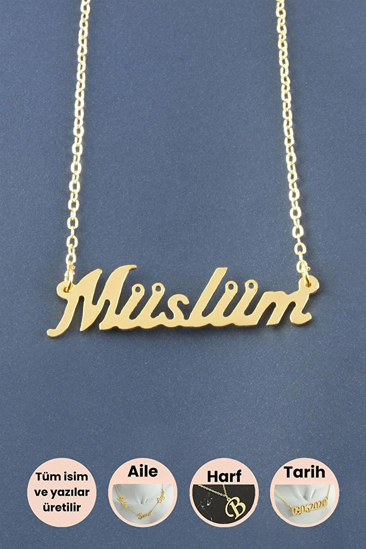 Müslüm İsimli Kolye