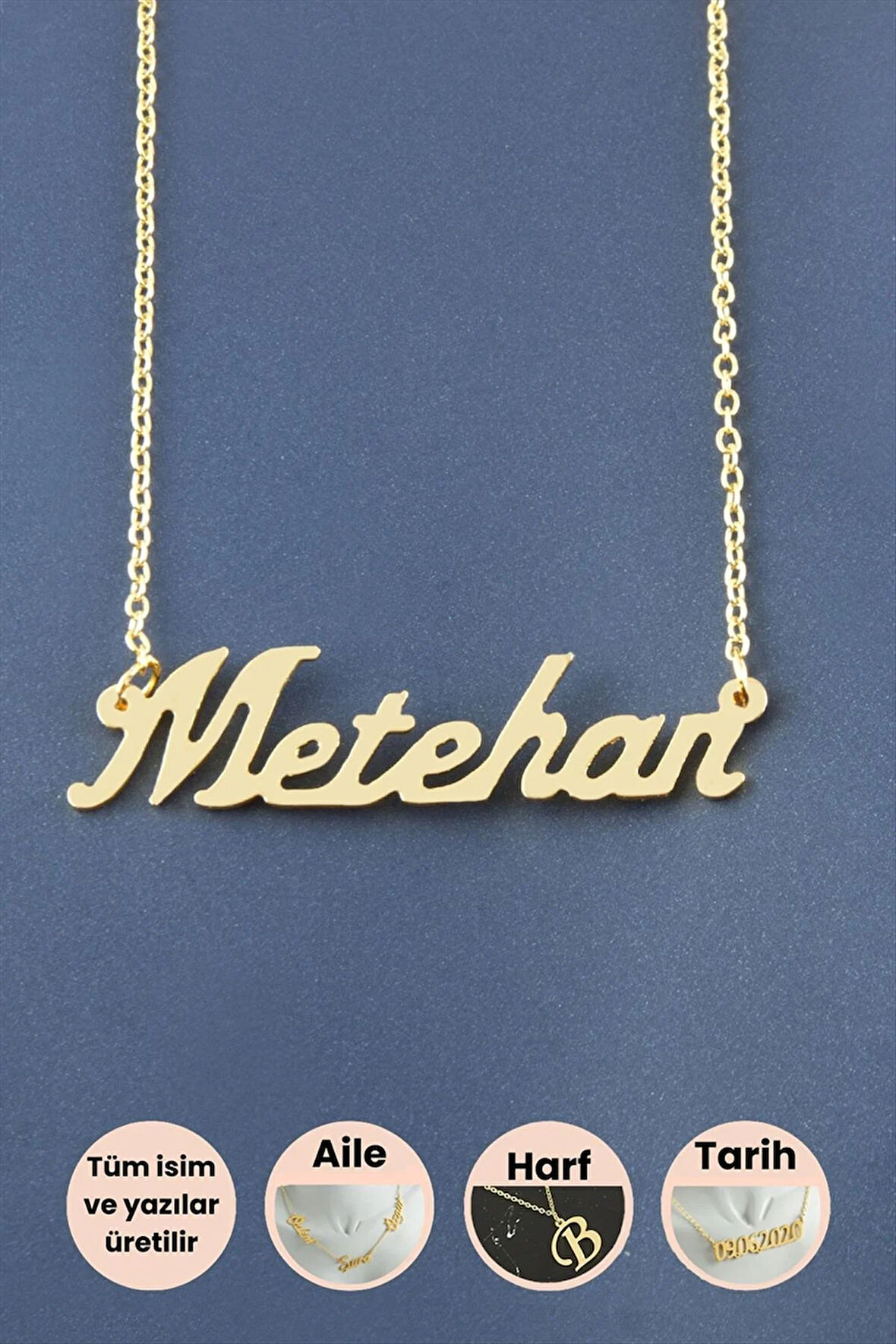 Metehan İsimli Kolye