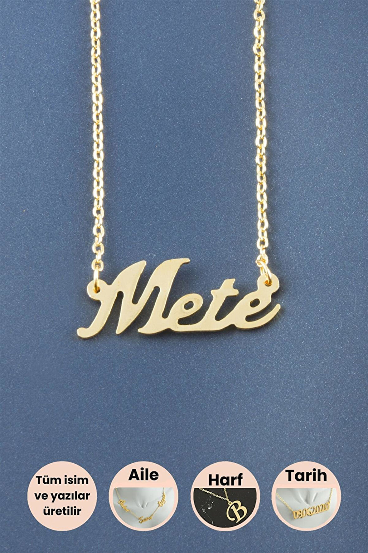 Mete İsimli Kolye