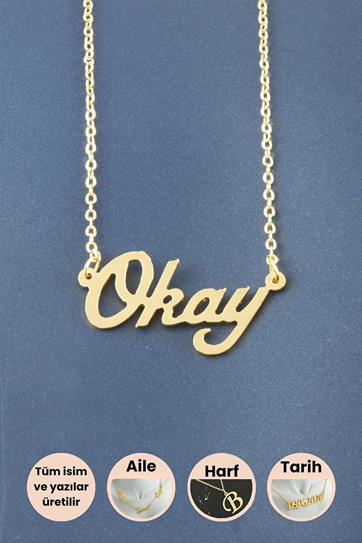 Okay İsimli Kolye