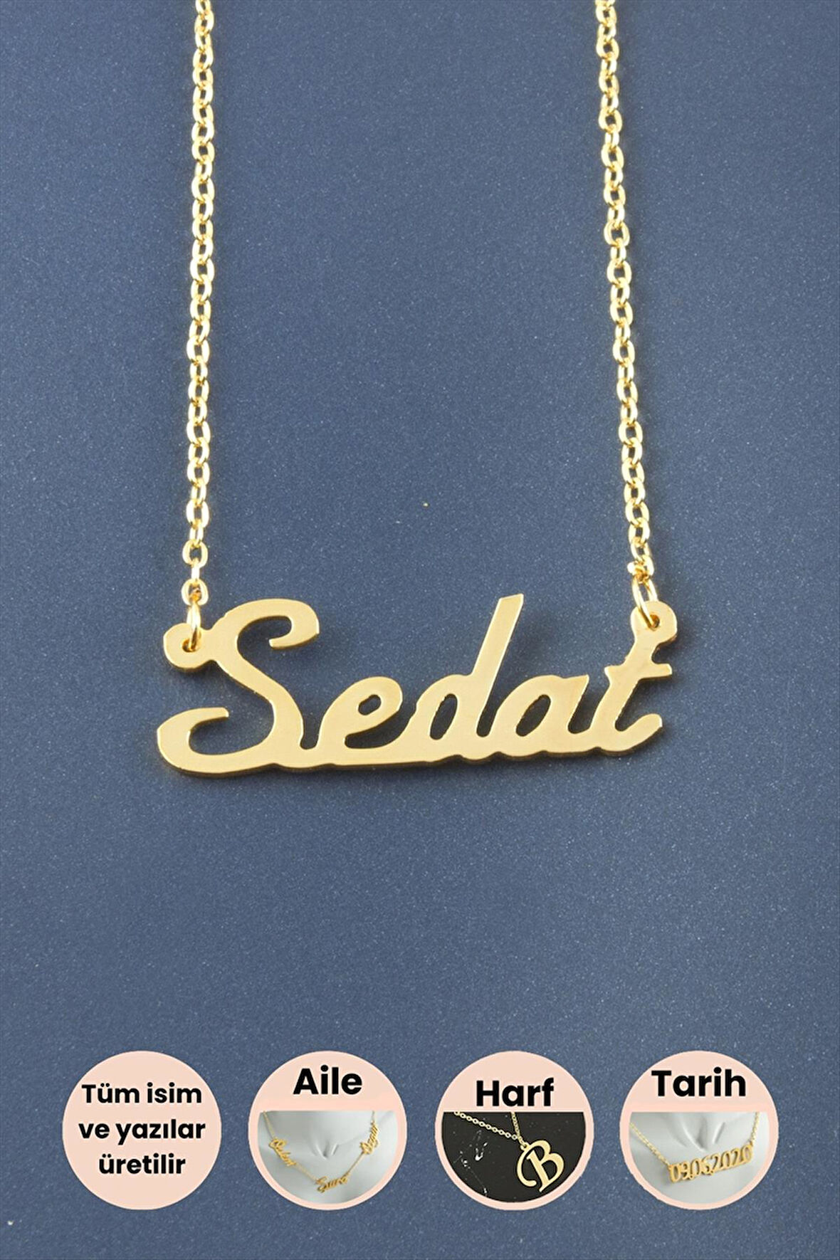 Sedat İsimli Kolye