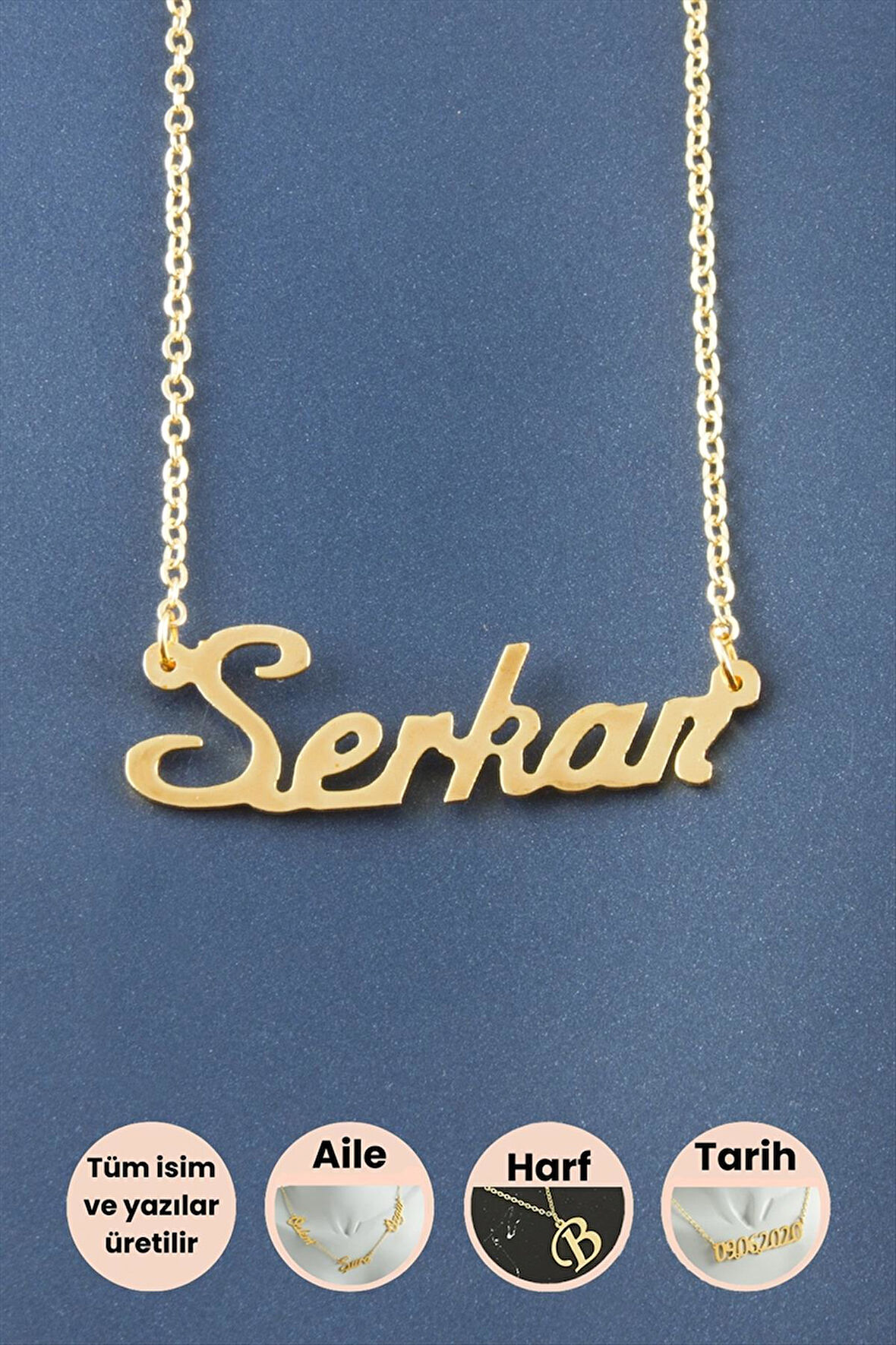 Serkan İsimli Kolye