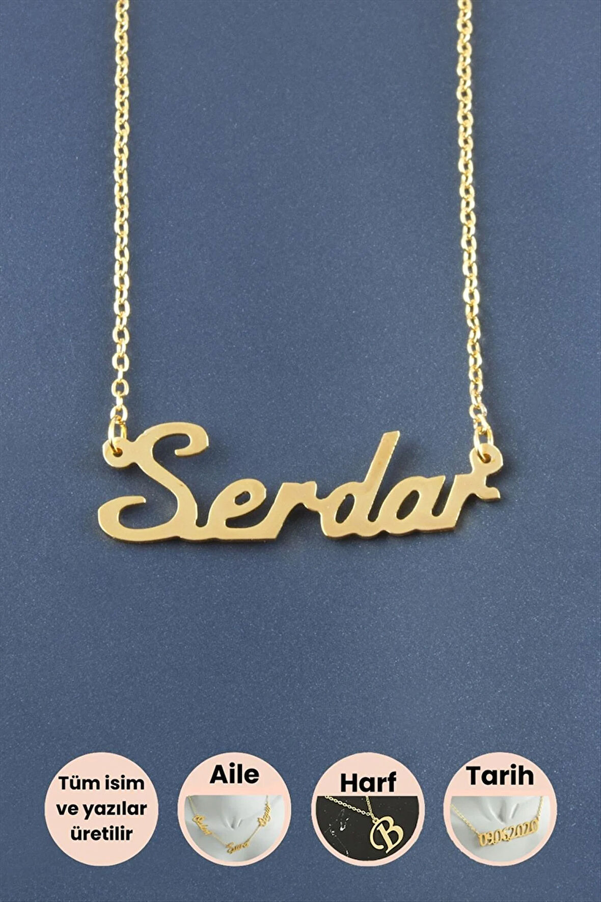 Serdar İsimli Kolye