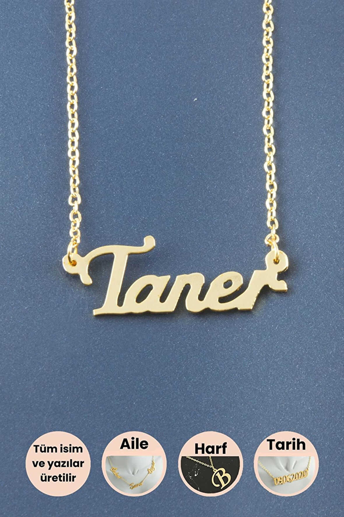 Taner İsimli Kolye