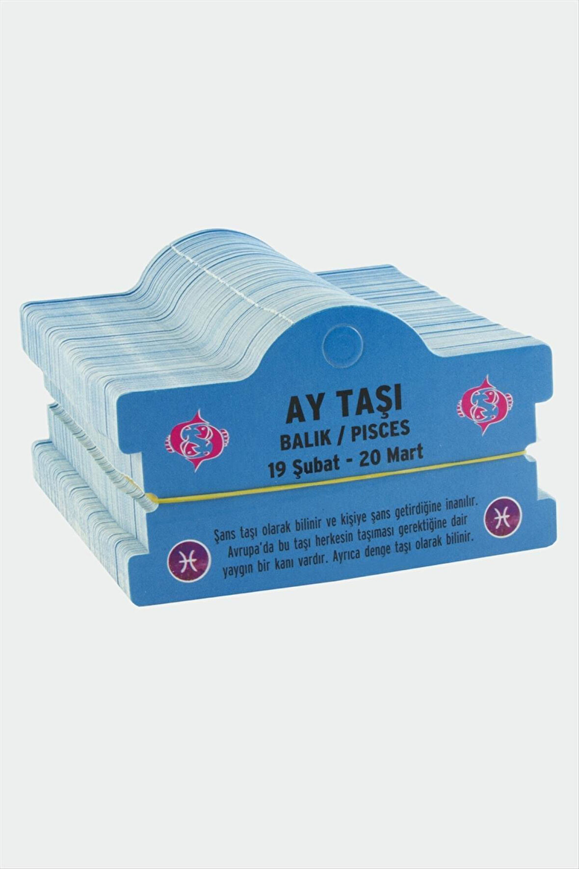 Ay Taşı  Balık Burç Bileklik Kartı