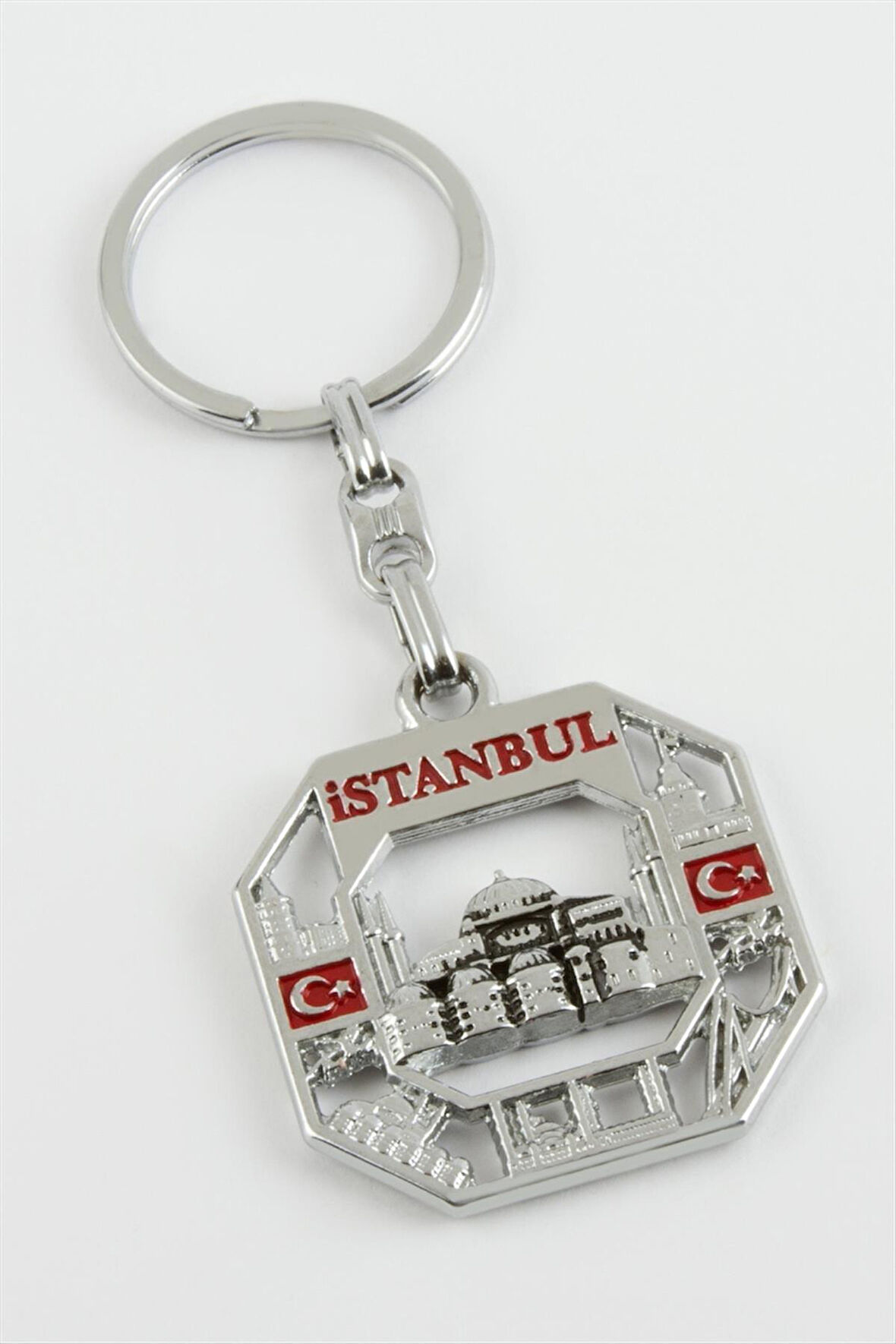 İstanbul Yazılı Metal Anahtarlık