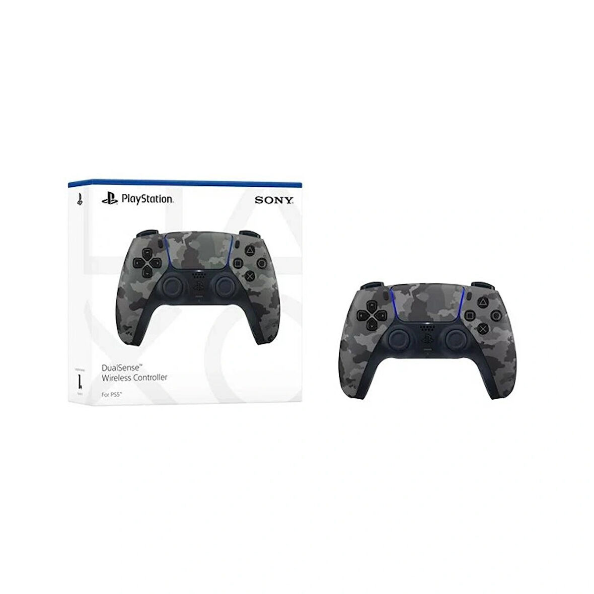 Sony Ps5 Dualsense Wireless Controller Ps5 Kol Grey Camouflage (İTHALATÇI GARANTİLİ)