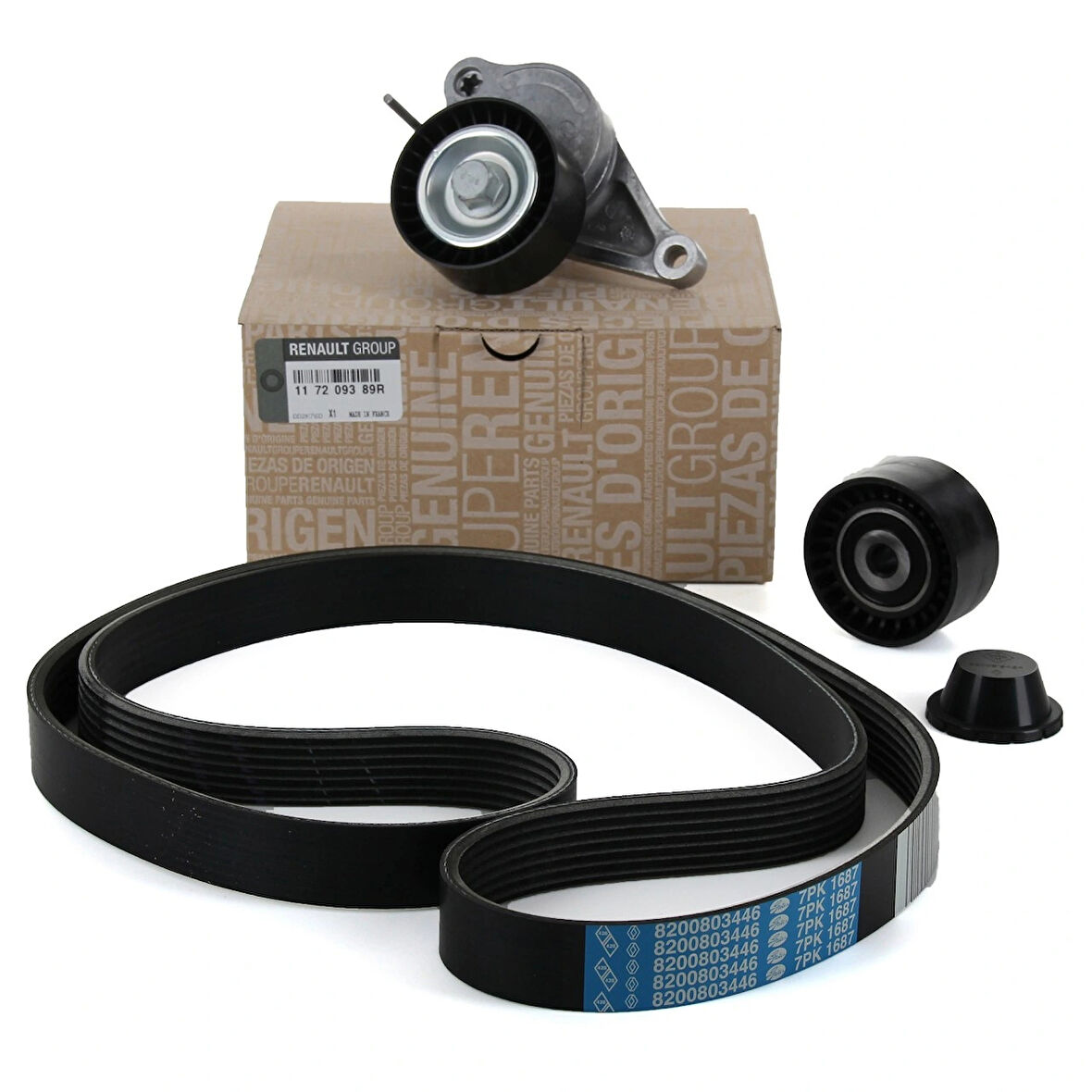 Alternatör V Kayış Gergi Seti Renault Master 3 2.3 Dci M9T 117209389R MAİS