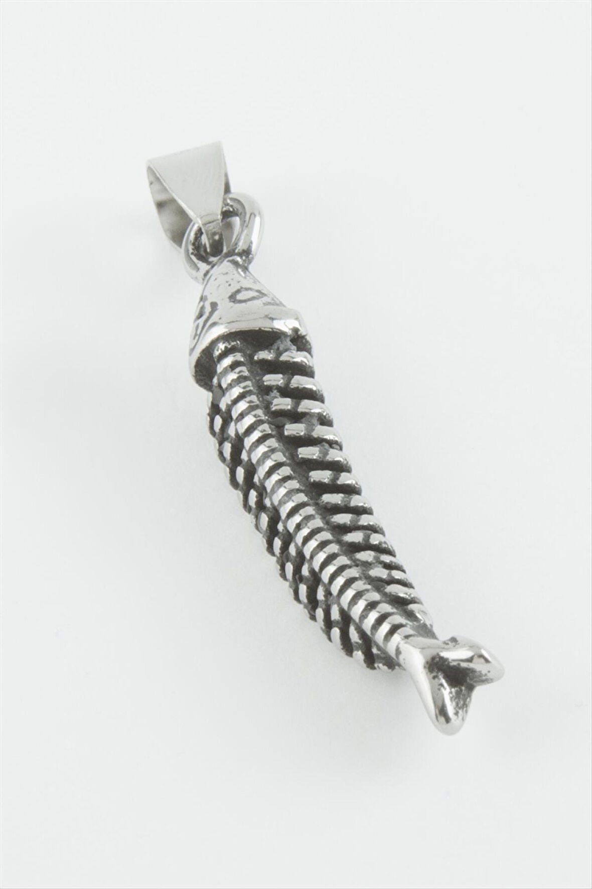 Balık Çelik Kolye Ucu 3,5 cm