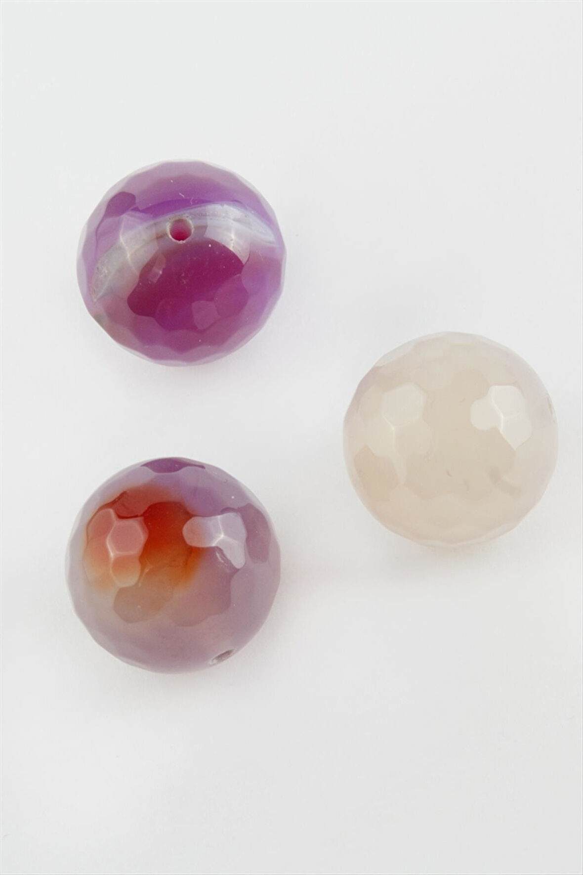 Ametist Doğaltaş Kolye Ucu 2 cm