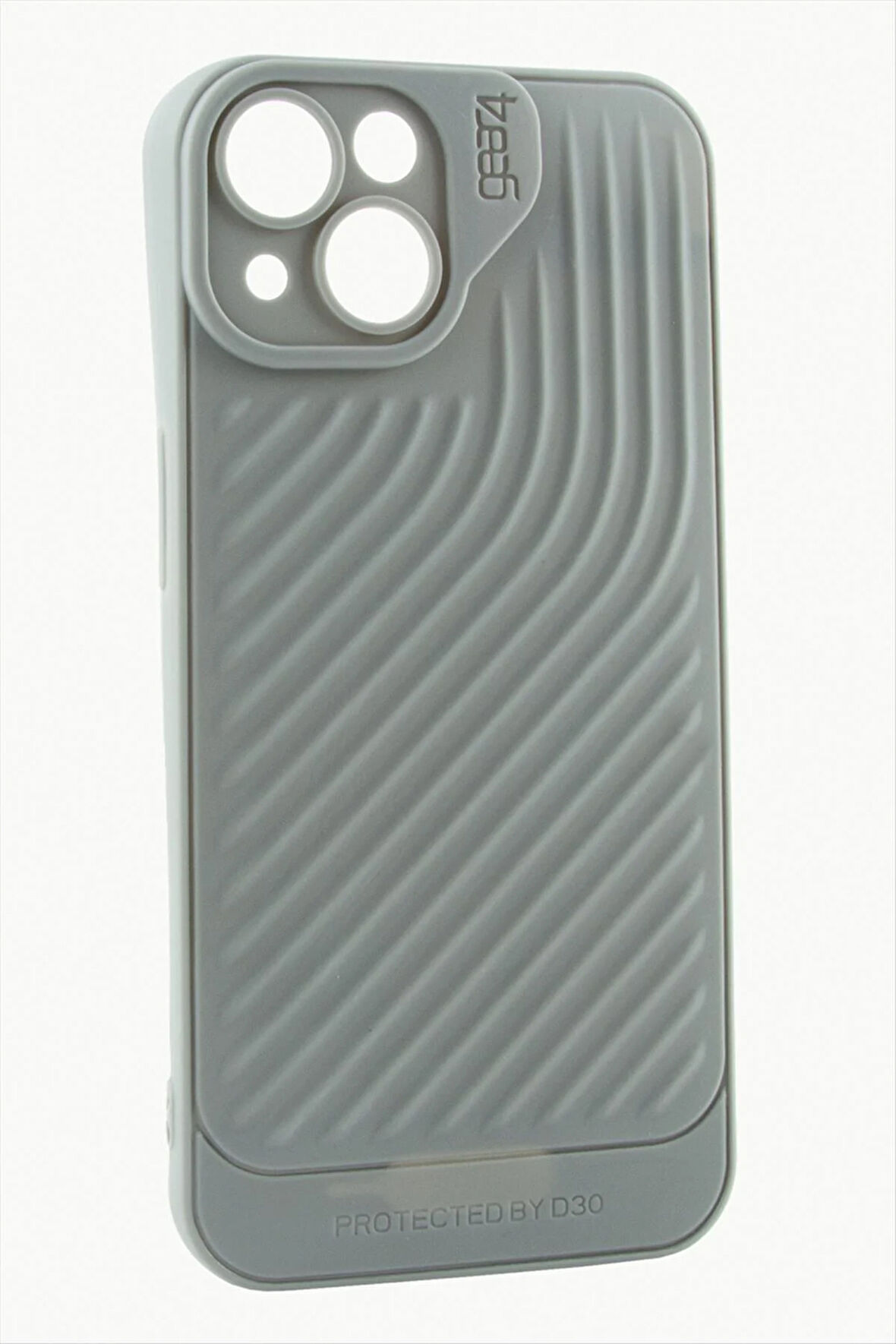 iPhone 15 6.1 Çizgili Lüx Gear Silikon Kılıf