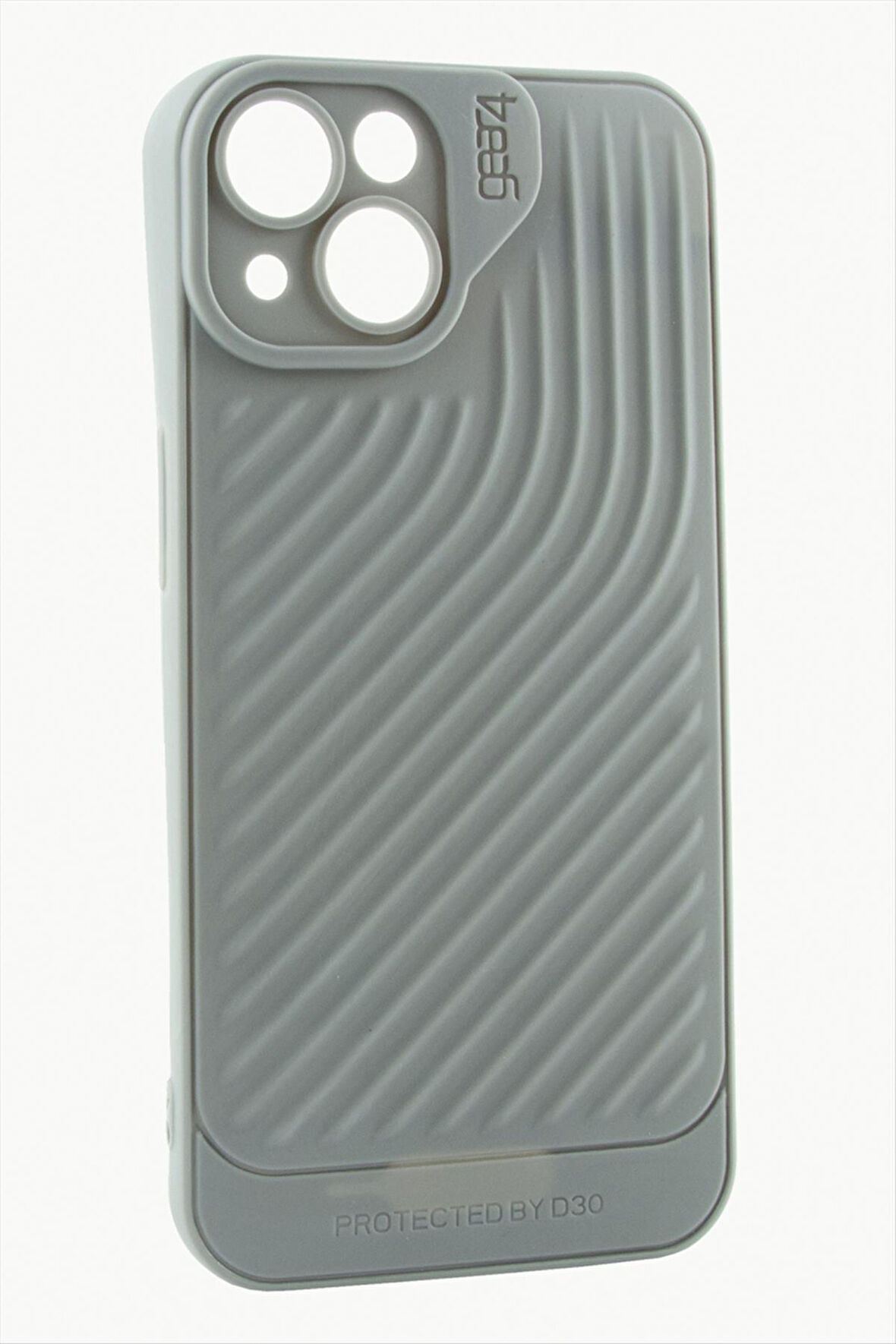 iPhone 15 6.1 Çizgili Lüx Gear Silikon Kılıf