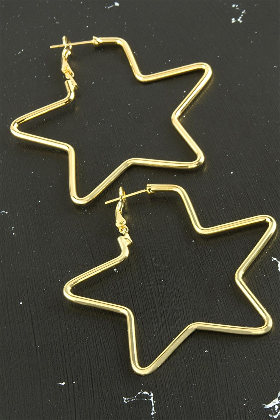 Yıldız Trend Küpe 6 cm