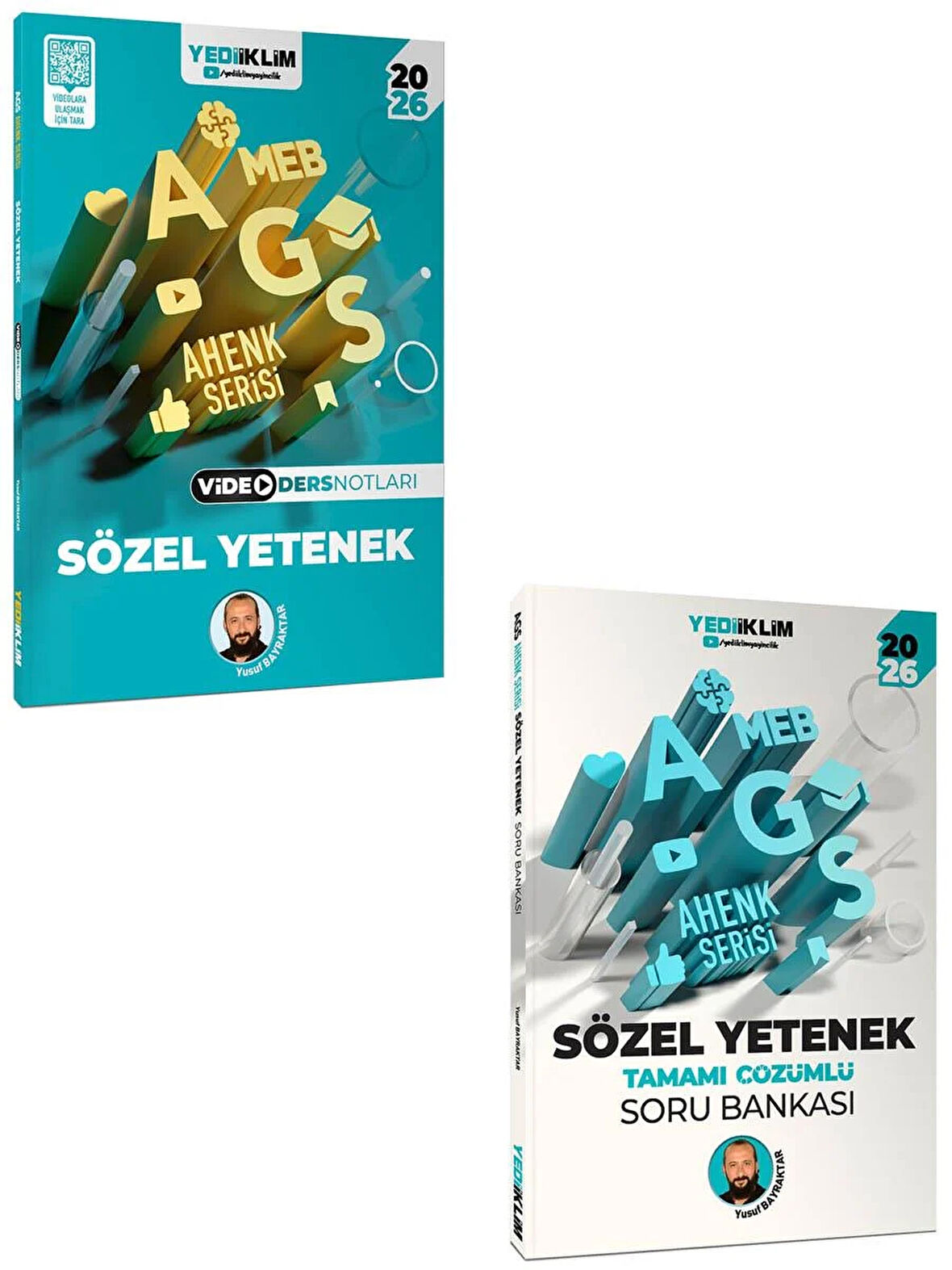 Yediiklim 2026 MEB AGS Ahenk Serisi Türkçe Sözel Yetenek Video Ders Notları ve Soru Bankası Seti 