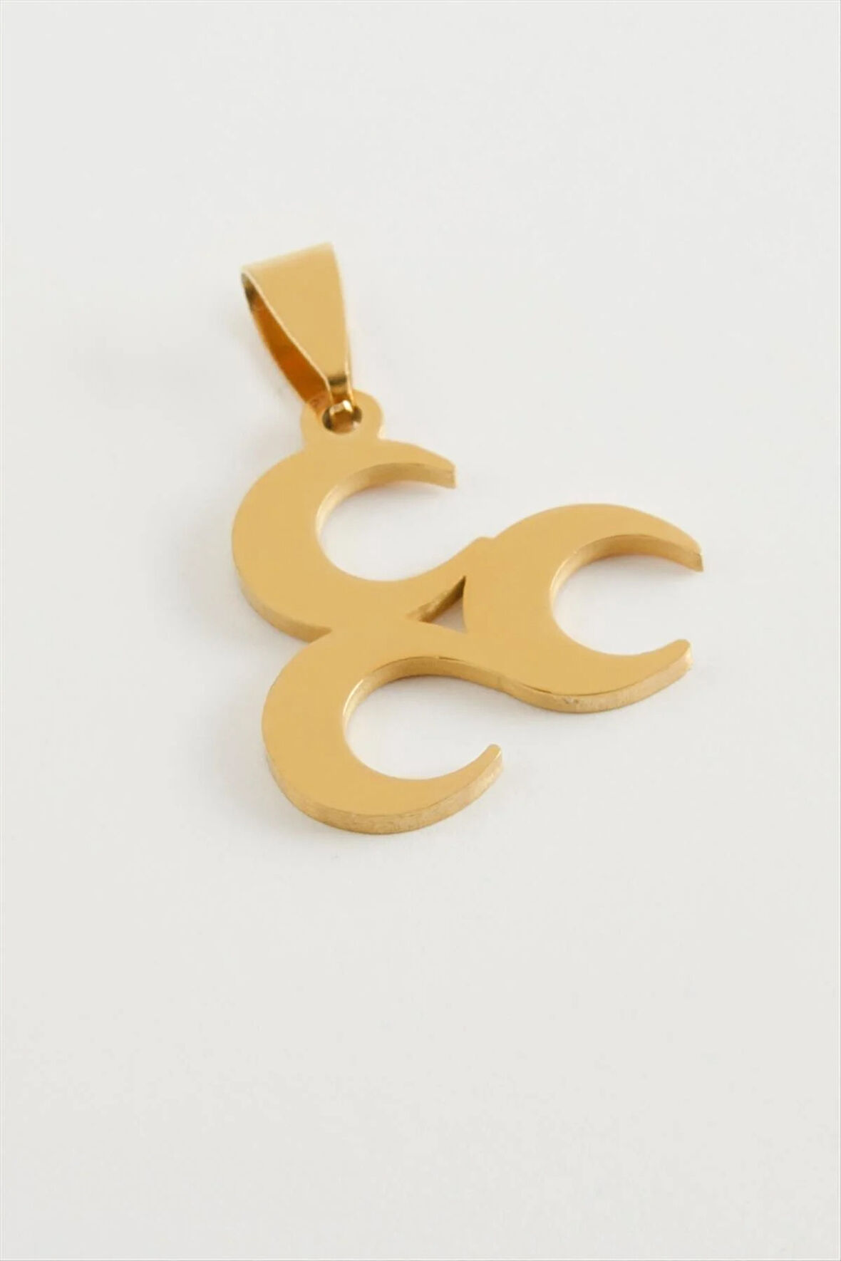 Tuğra Çelik Kolye Ucu 2,5 cm