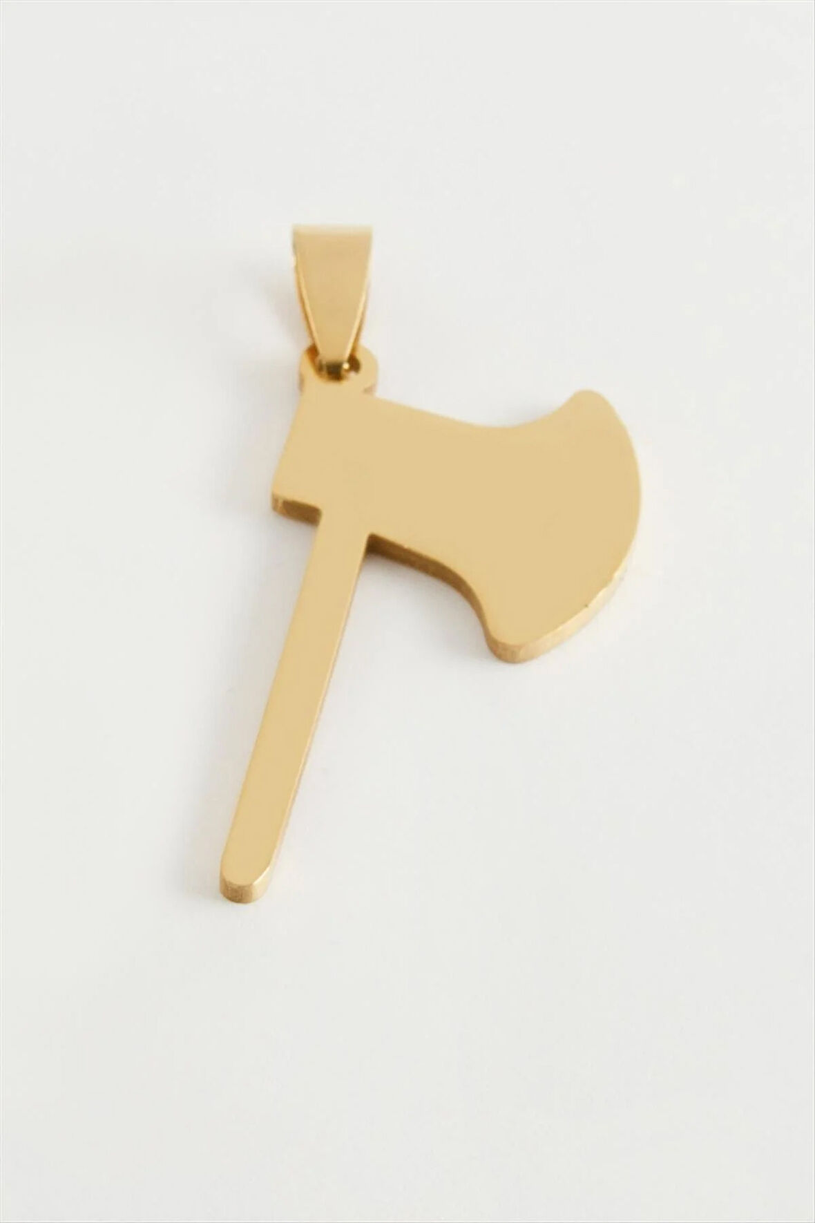 Balta Çelik Kolye Ucu 4 cm