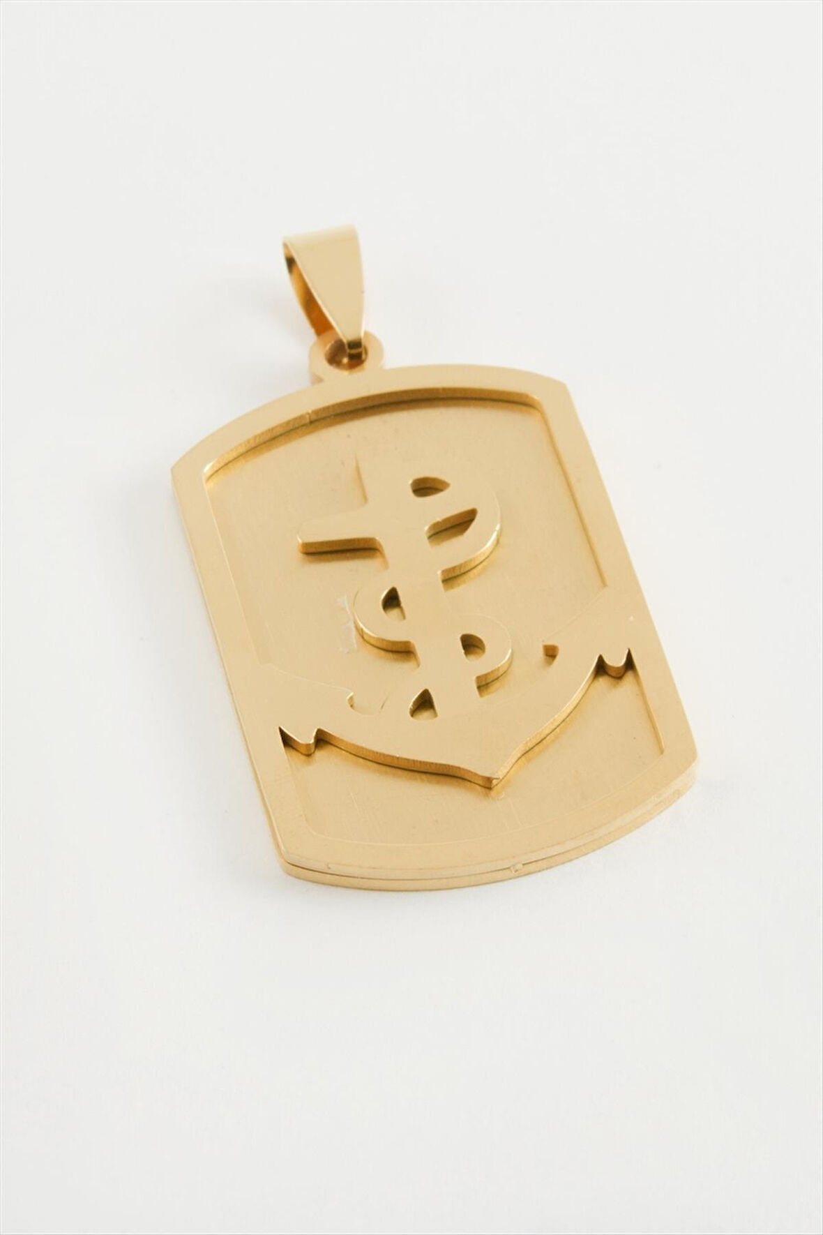 Çapa Çelik Kolye Ucu 4 cm