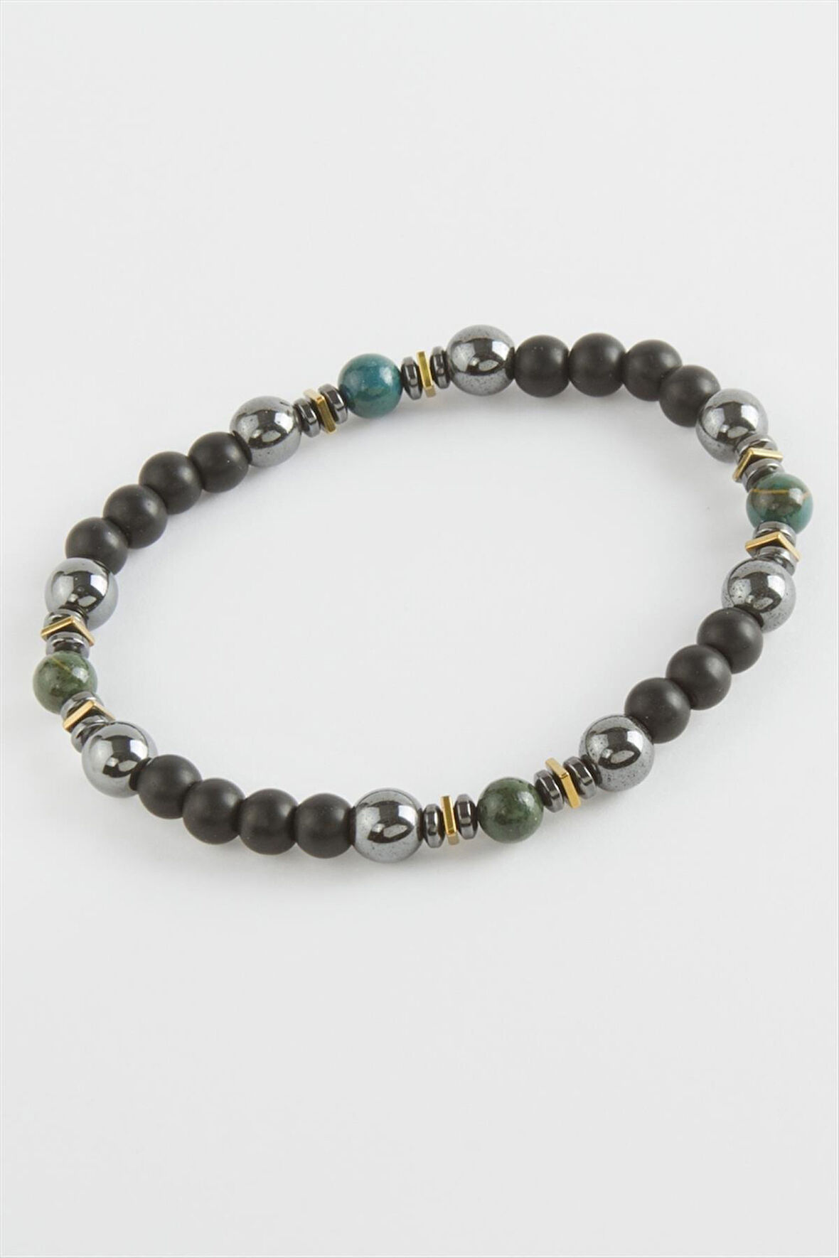 Ceyt Hematit Onix Doğaltaş Bileklik