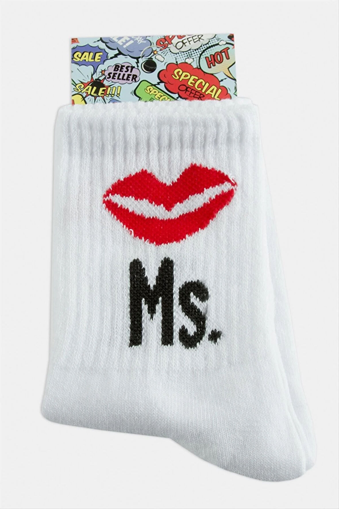 Ms. Dudak Kolej Çorap 8*28