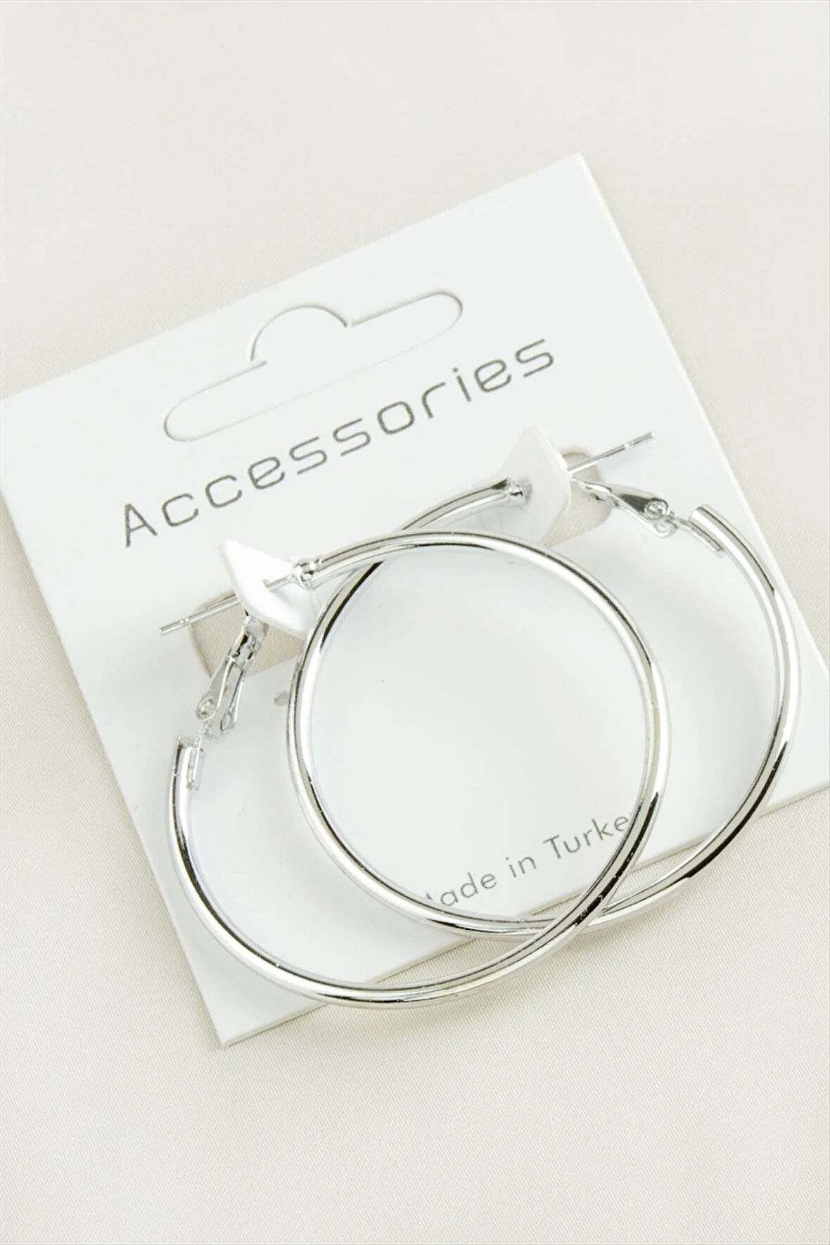 Boru Halka Küpe 4 cm