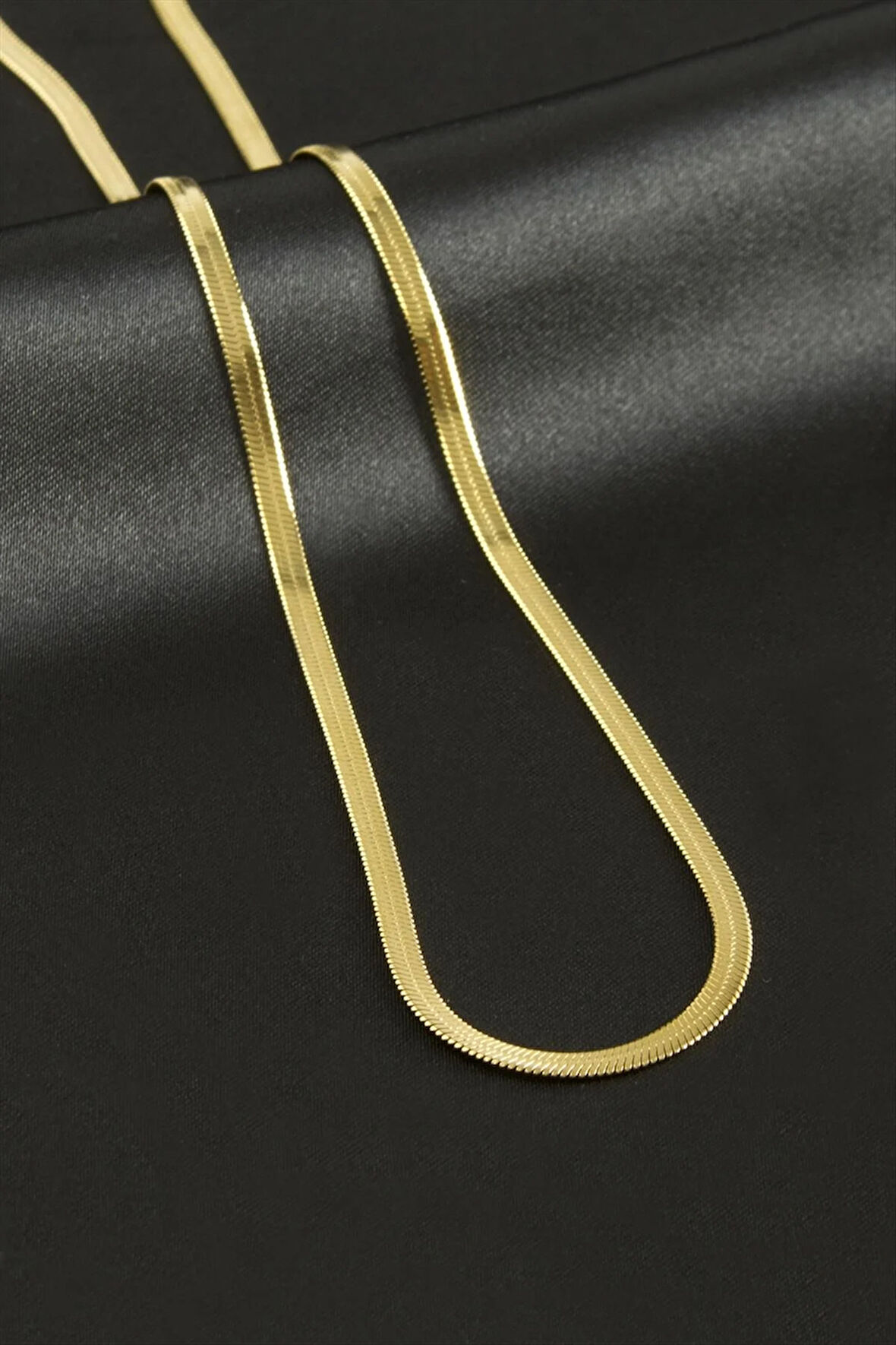 İtalyan Zincir Çelik Kolye 45 cm