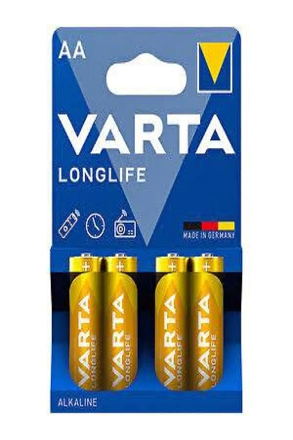 Longlife Aa Kalem Pil Alkalin 4'lü 3paket 12'li
